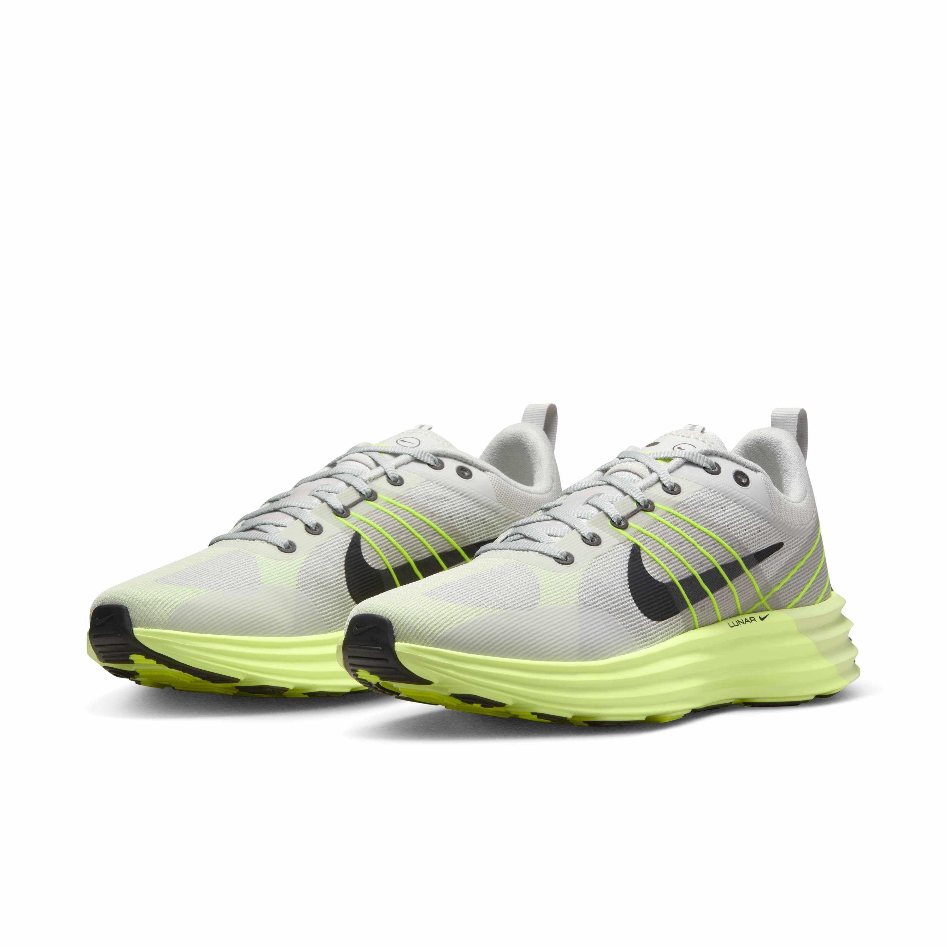 Nike Lunar Roam "Neutral Grey/Volt/Photon Dust/Black" Men's Shoe - GREY/VOLT/DUST/BLACK Thumbnail View 3