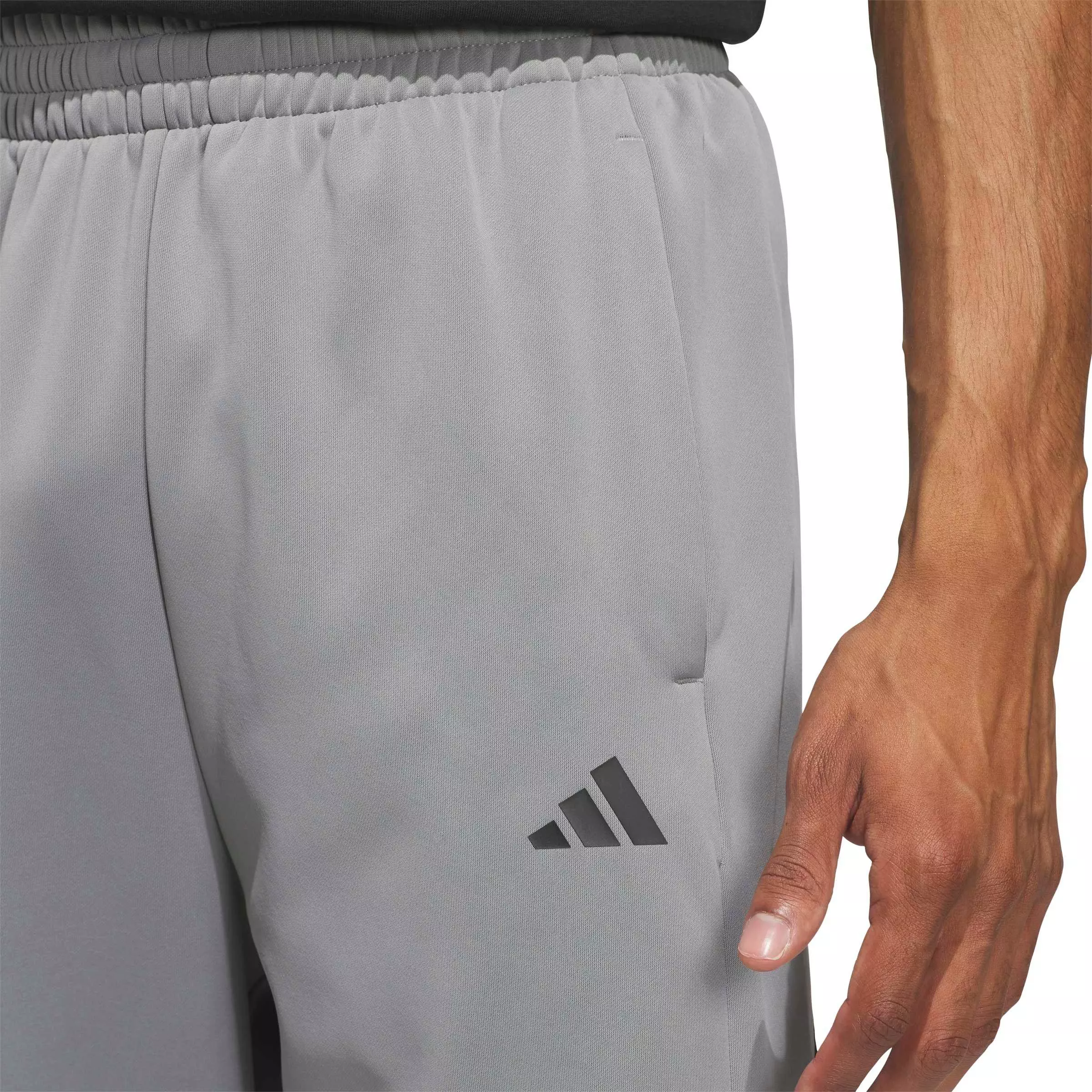 adidas Men's Crazy Warm Fleece Pants - Grey - GREY