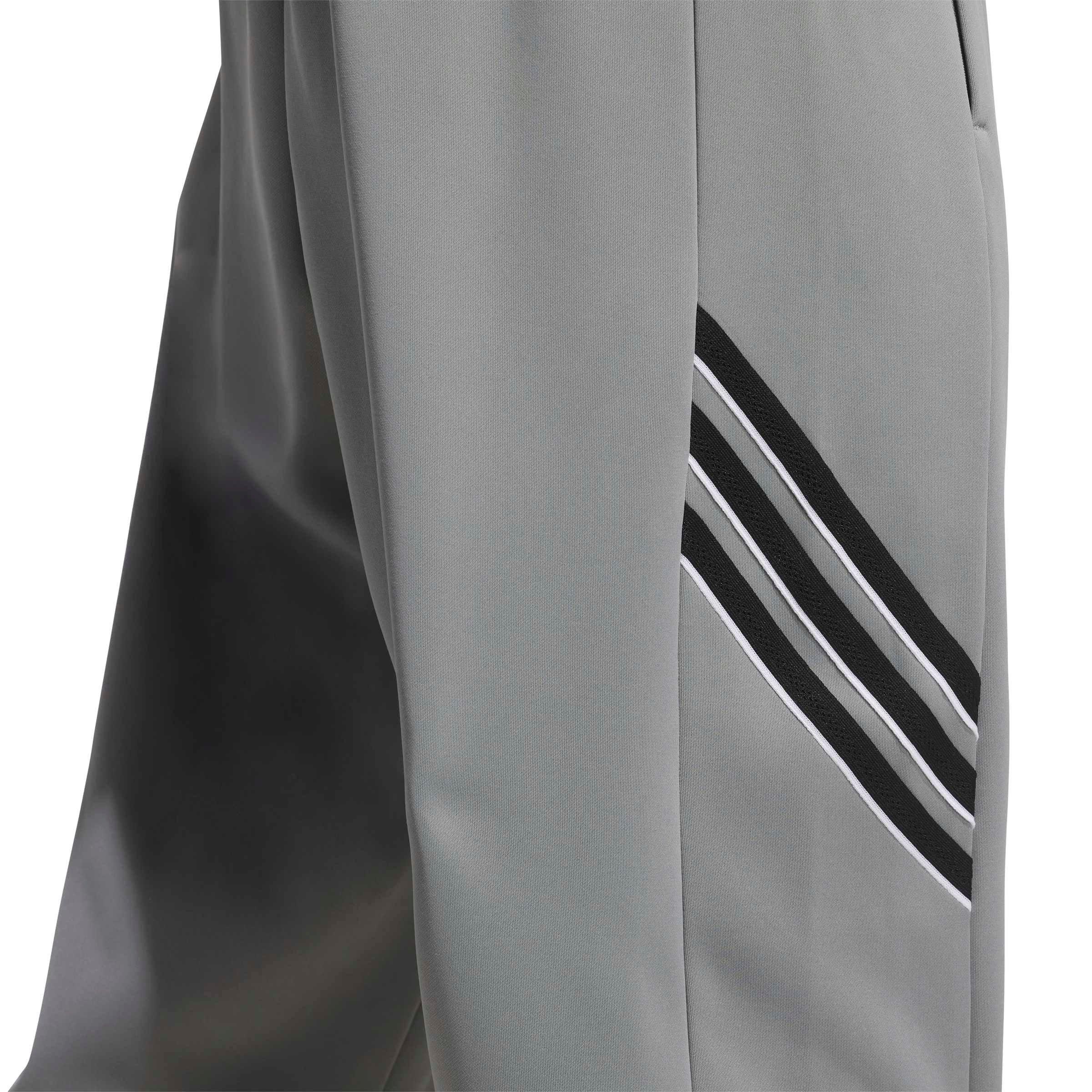 adidas Men's Crazy Warm Fleece Pants - Grey - GREY Thumbnail View 4