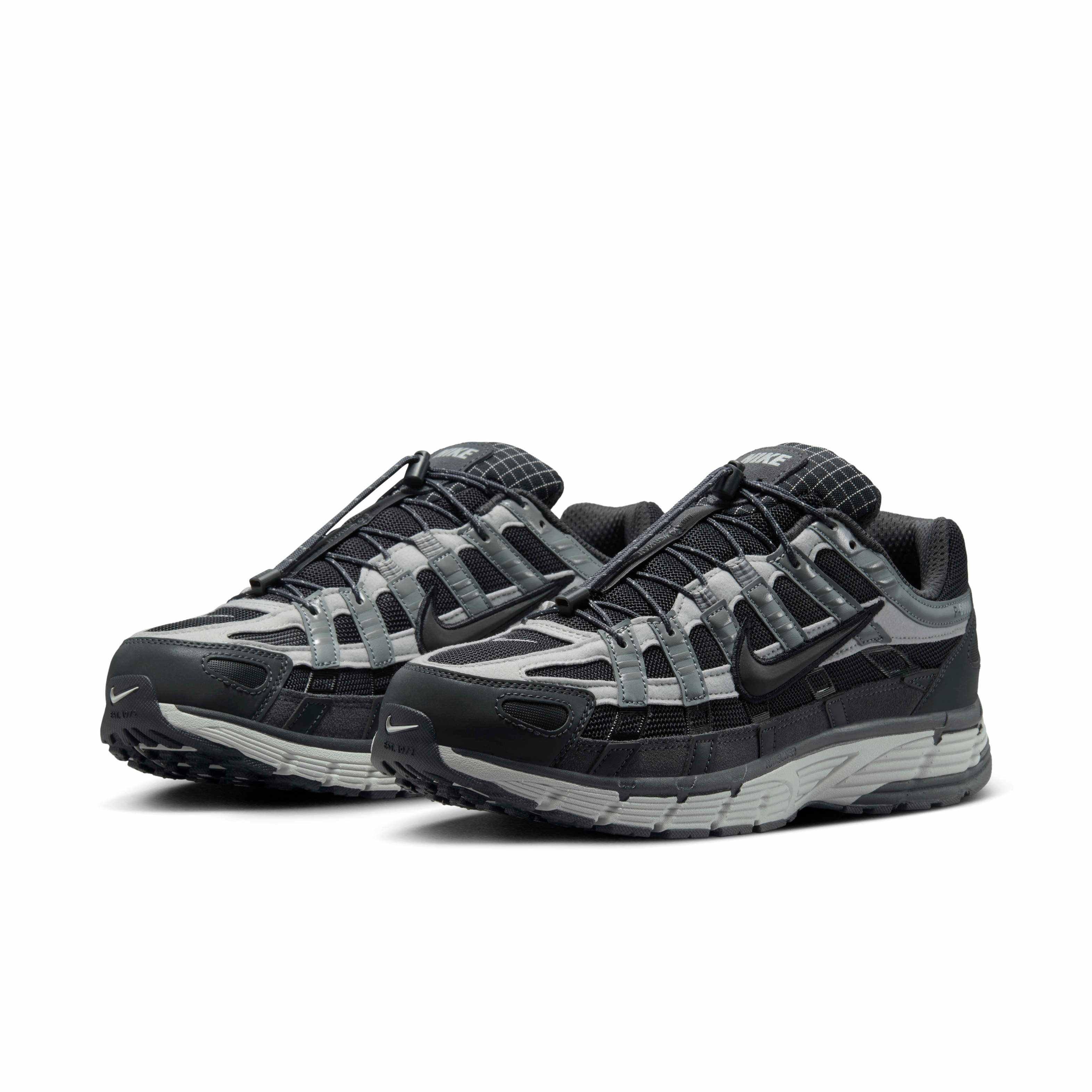 Nike P-6000 "Anthracite/Smoke Grey/Light Smoke Grey/Black" Men's Shoe - ANTHRACITE/GREY/LT GREY/BLACK Thumbnail View 3