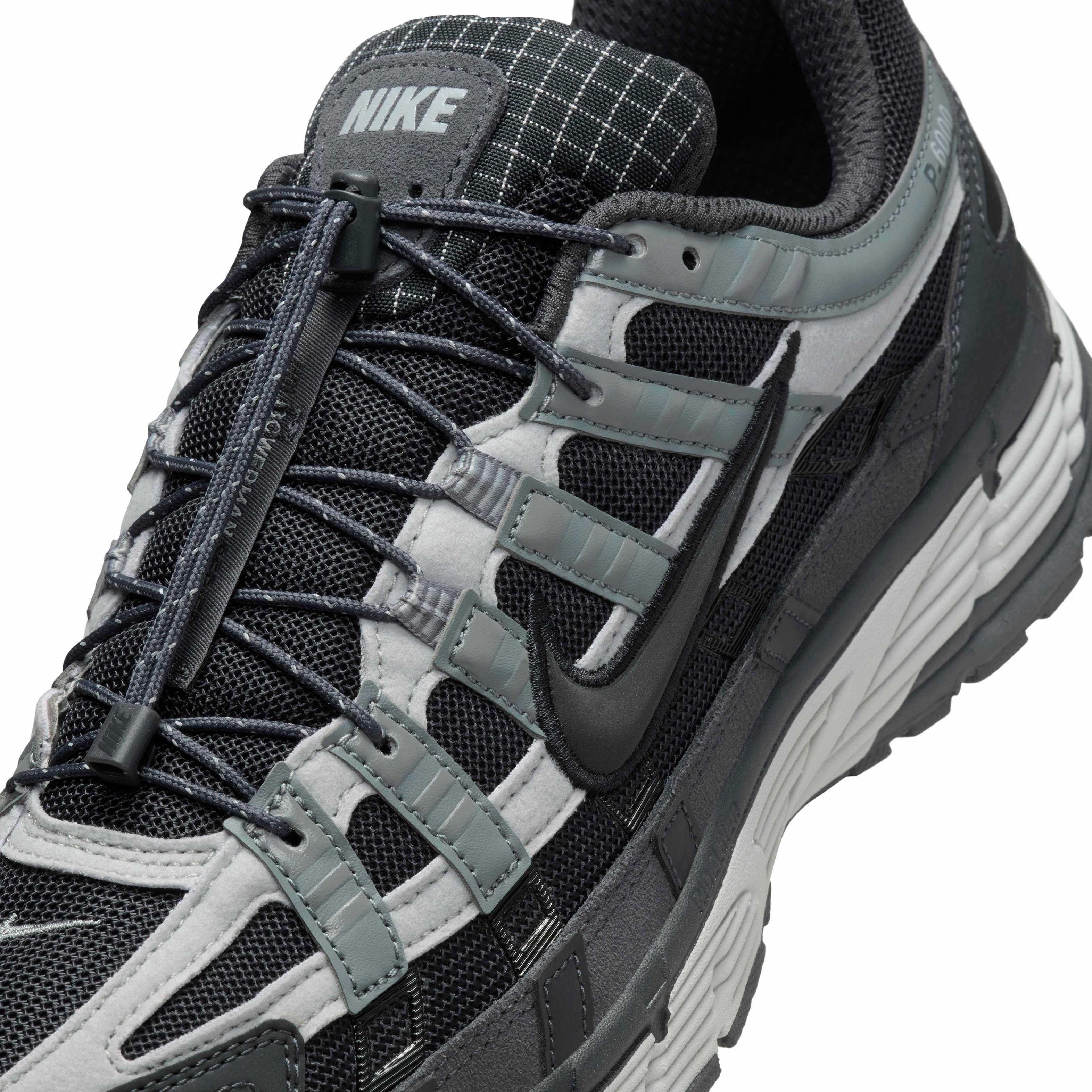 Nike P-6000 "Anthracite/Smoke Grey/Light Smoke Grey/Black" Men's Shoe - ANTHRACITE/GREY/LT GREY/BLACK Thumbnail View 7