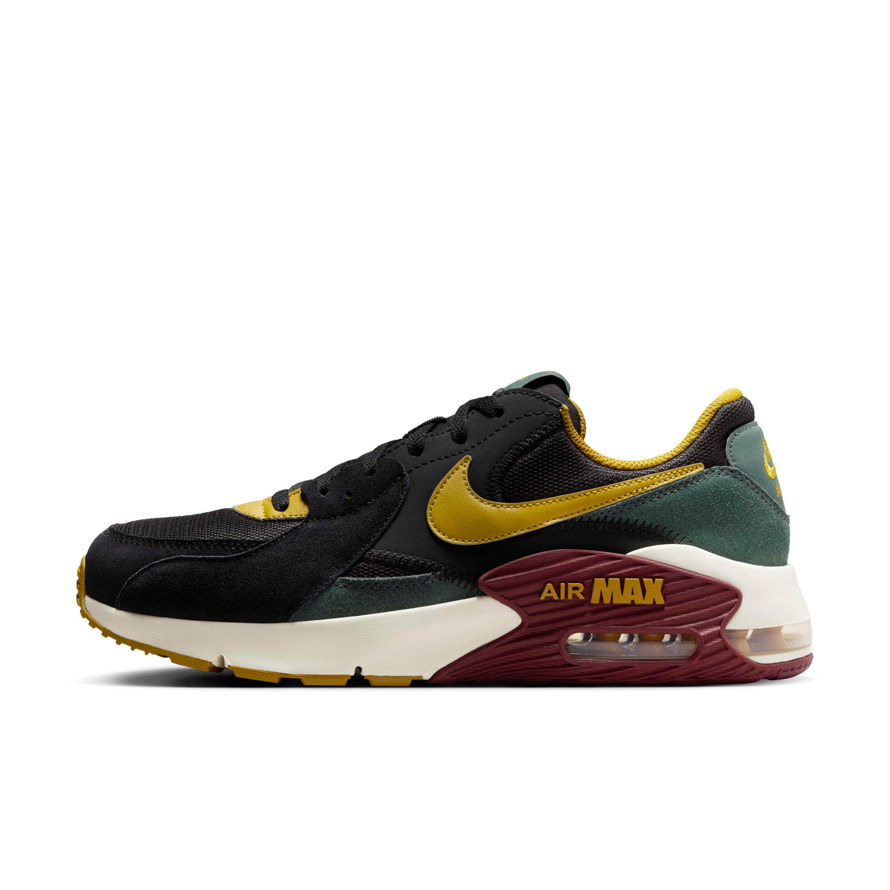 Nike Air Max Excee "Black/Vintage Green/Dark Team Red/Bronzine" Men's Shoe - BLACK/GREEN/DK RED/BRONZINE Thumbnail View 2