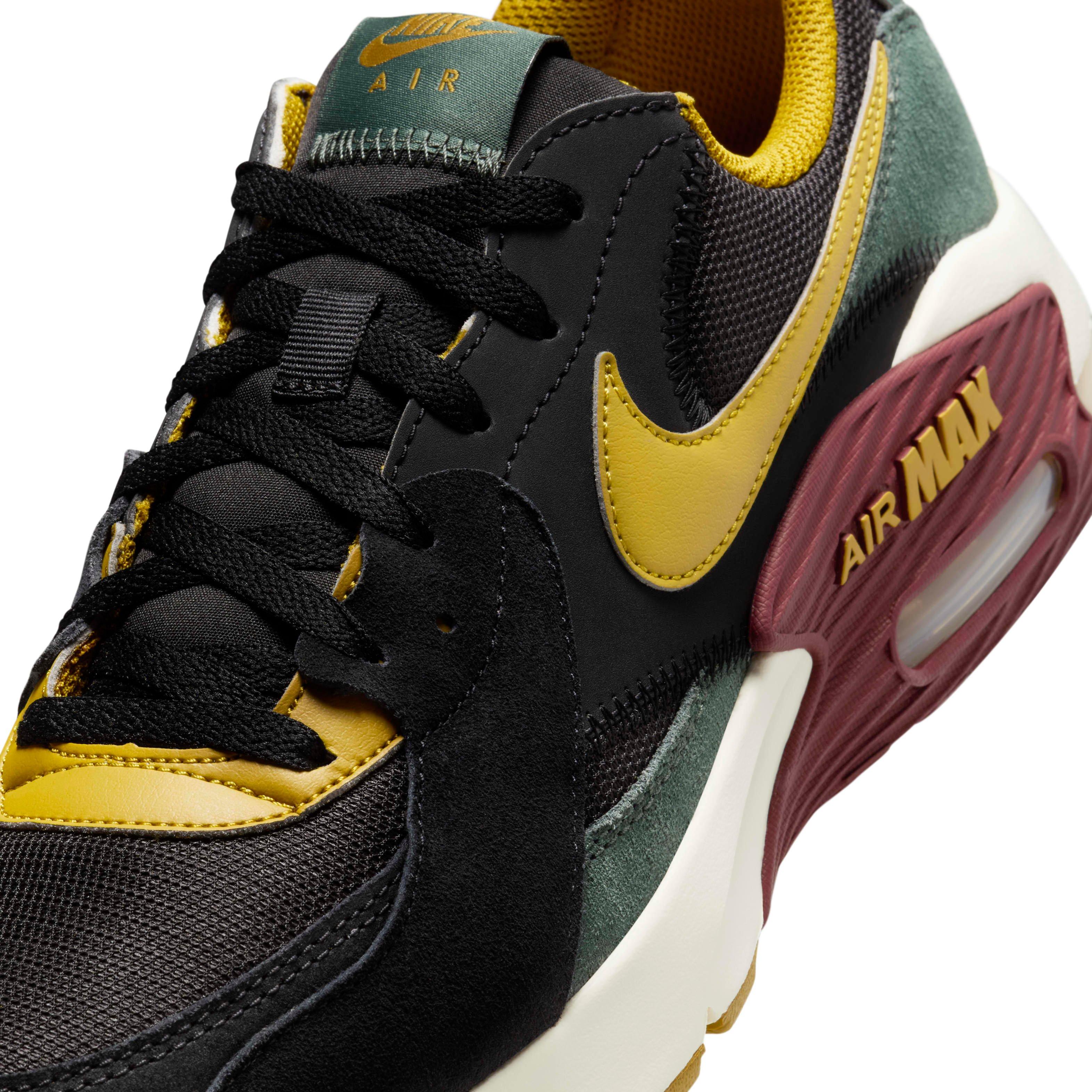 Nike Air Max Excee "Black/Vintage Green/Dark Team Red/Bronzine" Men's Shoe - BLACK/GREEN/DK RED/BRONZINE Thumbnail View 7