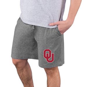 College Concepts Men's Oklahoma Sooners Quest Shorts - Charcoal