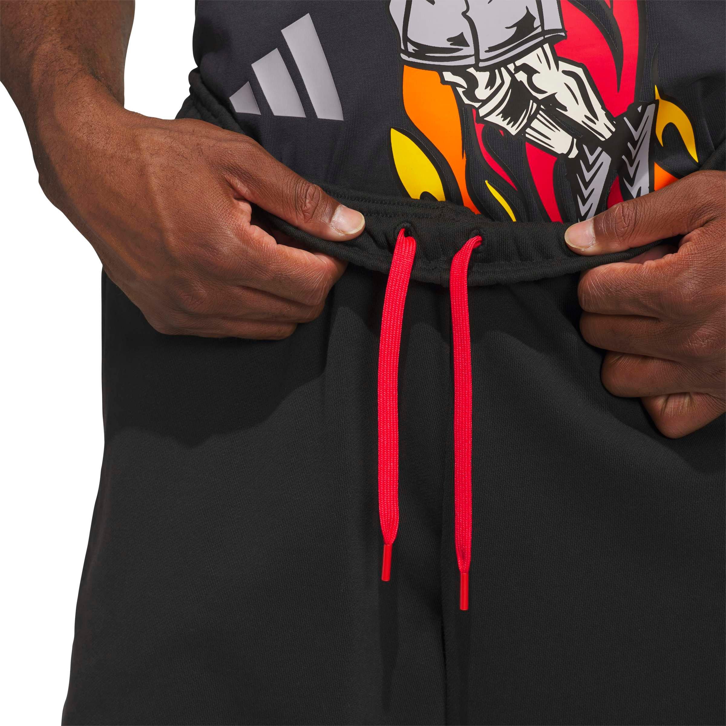 adidas Men's Anthony Edwards Foundation Basketball Joggers - Black - BLACK