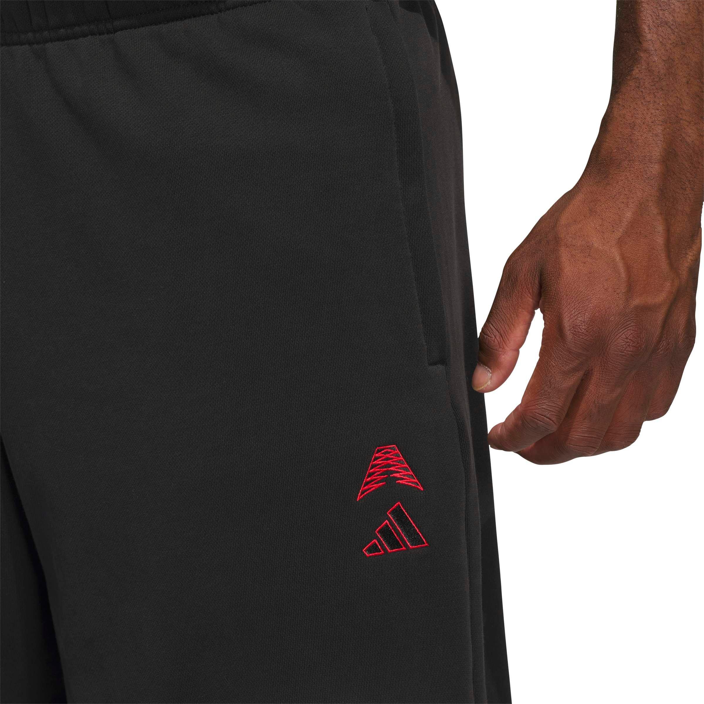 adidas Men's Anthony Edwards Foundation Basketball Joggers - Black - BLACK