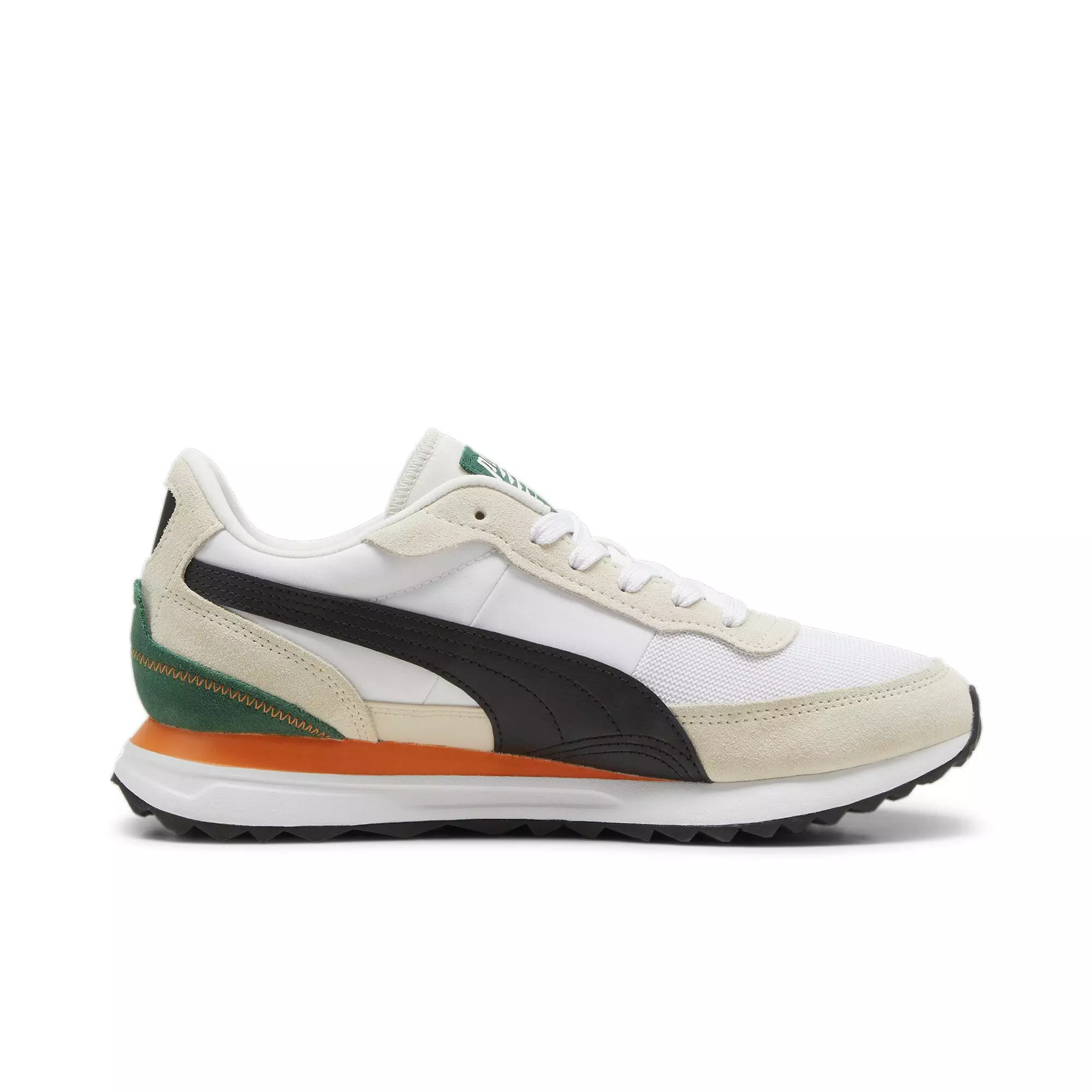 PUMA Road Rider SD "Warm White/PUMA Black" Men's Shoe - WHITE/BLACK