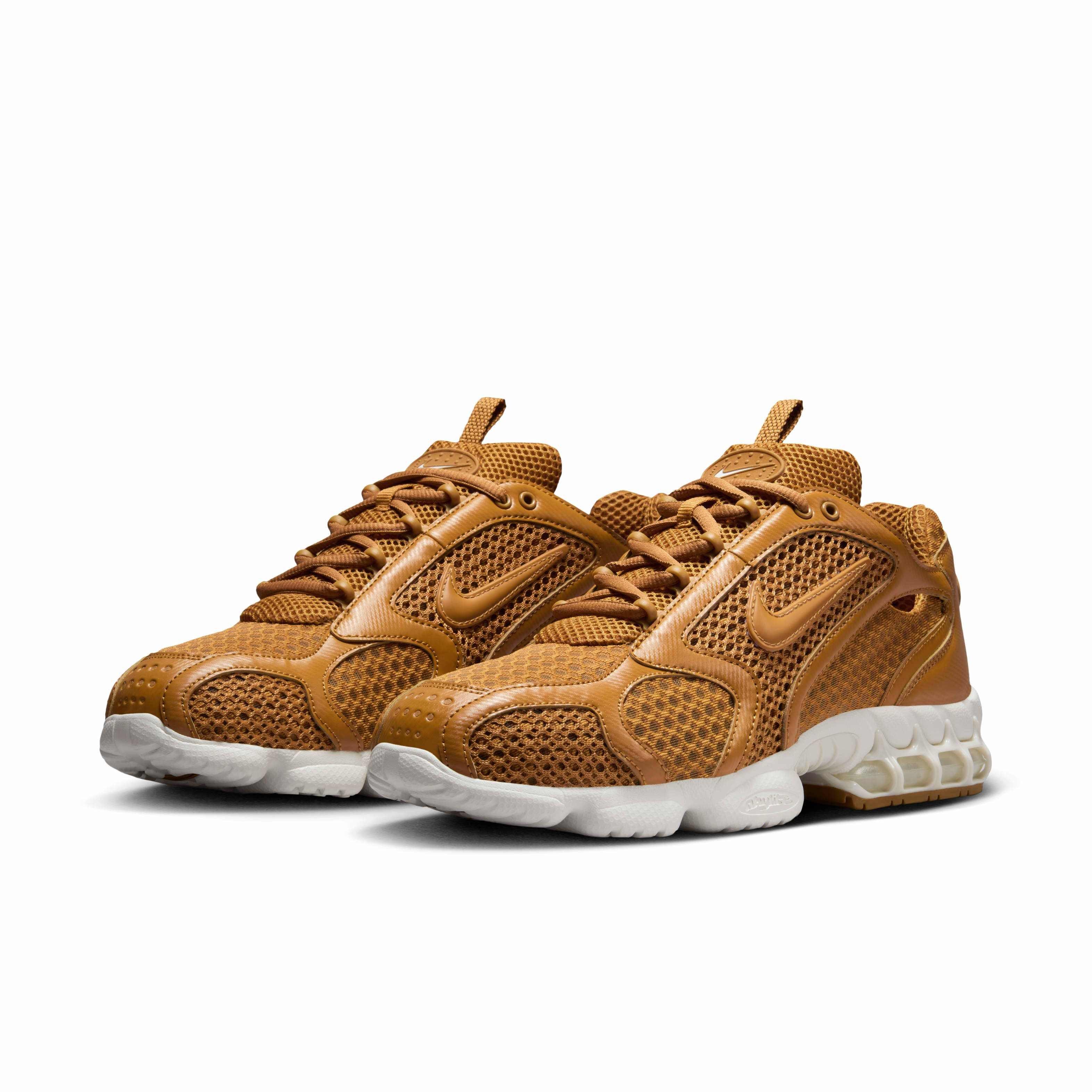 Nike Air Zoom Spiridon Cage 2 "Wheat/Sail/Gum Light Brown/Wheat" Men's Shoe - WHEAT/SAIL/LT BROWN/WHEAT Thumbnail View 3