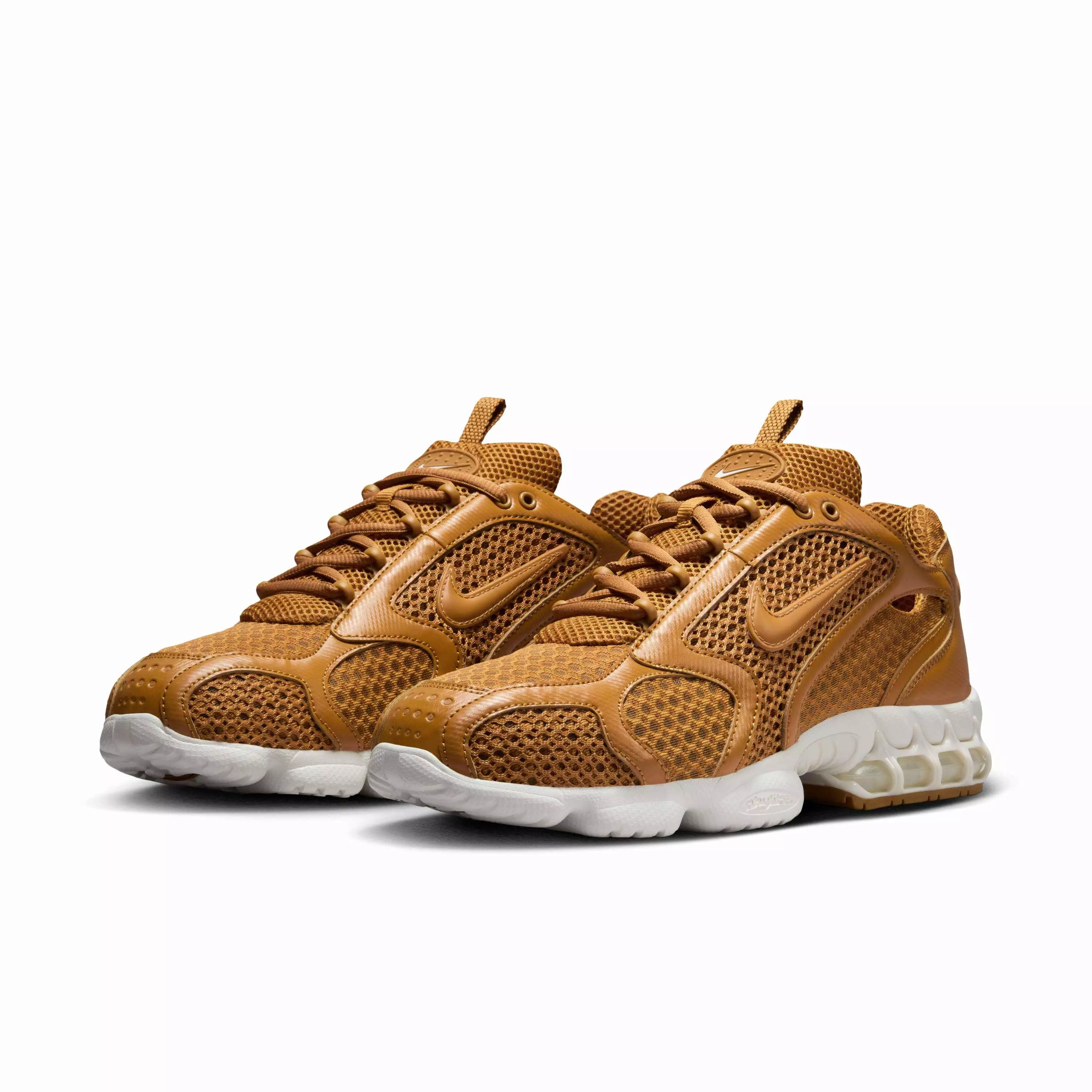 Nike Air Zoom Spiridon Cage 2 "Wheat/Sail/Gum Light Brown/Wheat" Men's Shoe - WHEAT/SAIL/LT BROWN/WHEAT