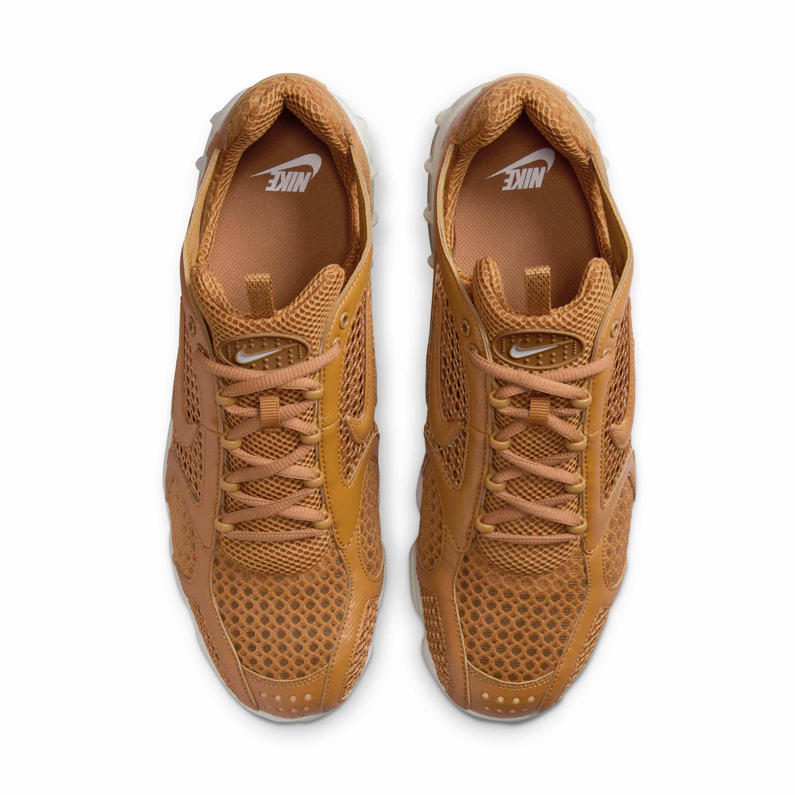 Nike Air Zoom Spiridon Cage 2 "Wheat/Sail/Gum Light Brown/Wheat" Men's Shoe - WHEAT/SAIL/LT BROWN/WHEAT Thumbnail View 4