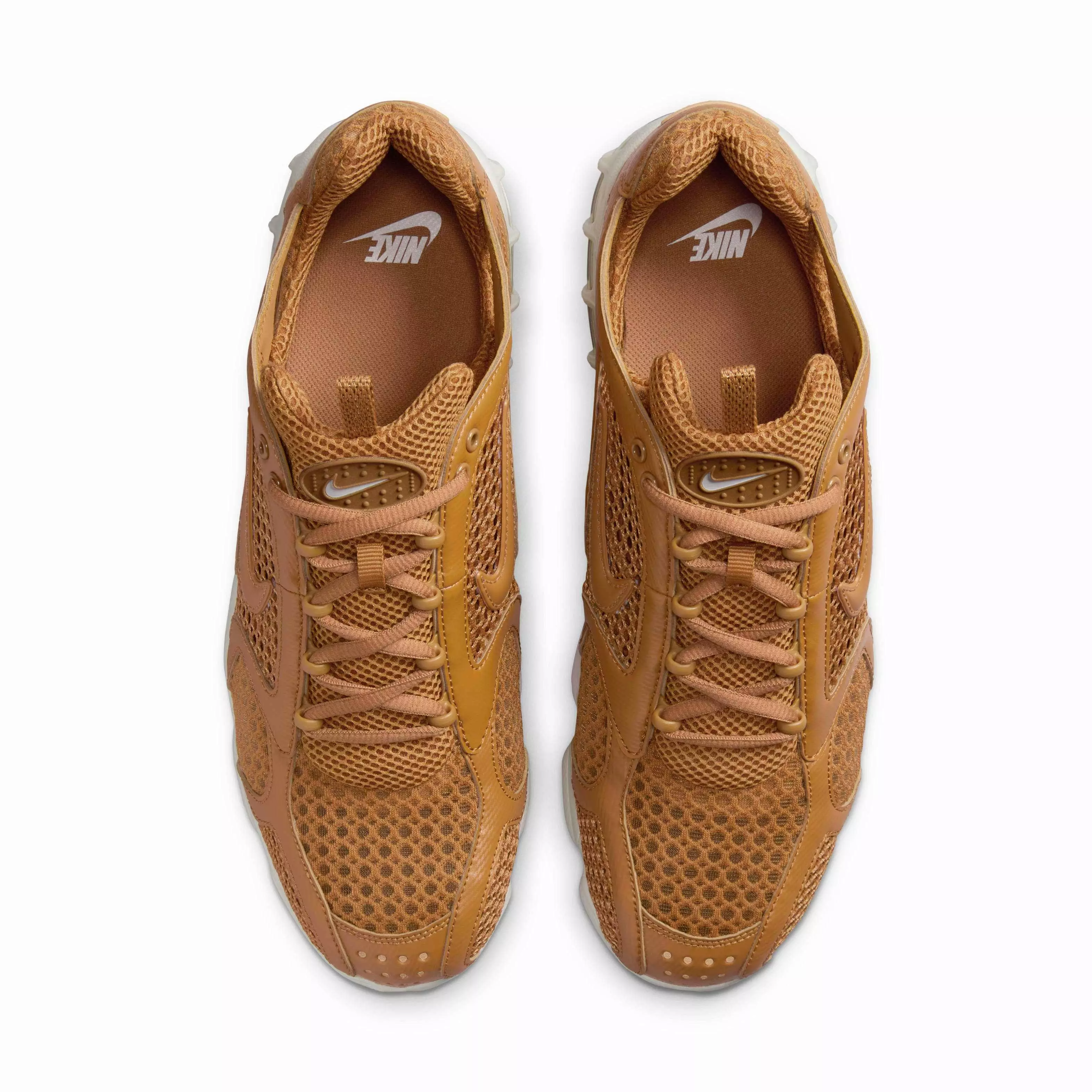 Nike Air Zoom Spiridon Cage 2 "Wheat/Sail/Gum Light Brown/Wheat" Men's Shoe - WHEAT/SAIL/LT BROWN/WHEAT
