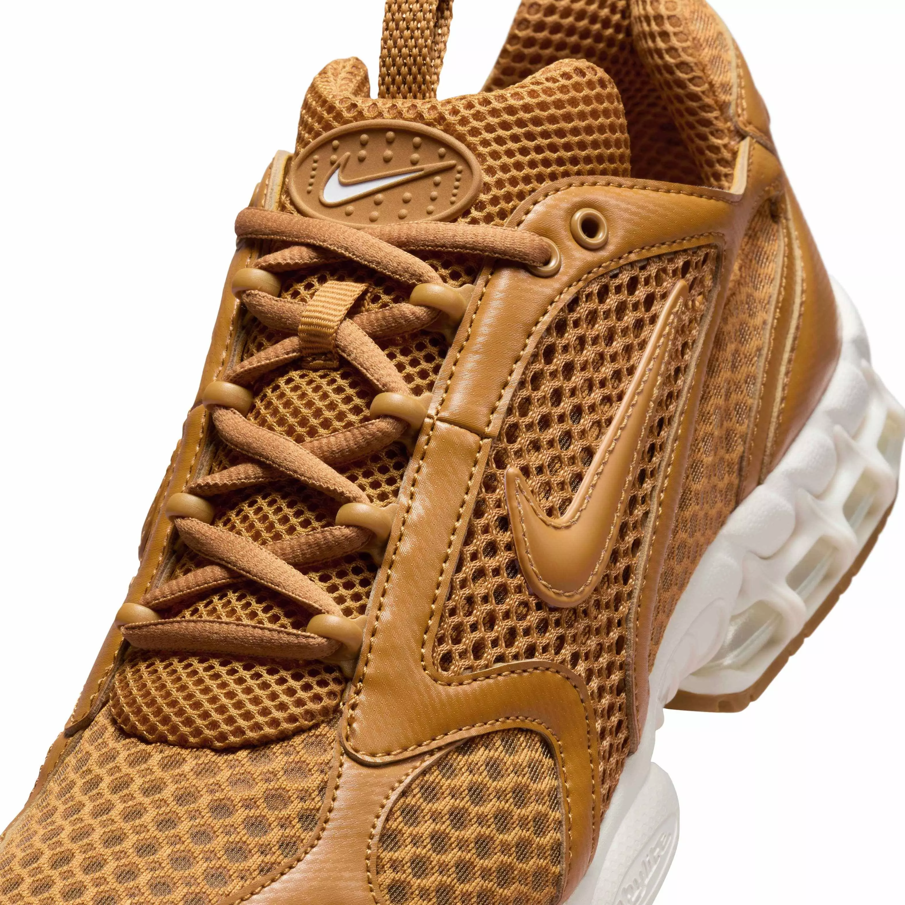 Nike Air Zoom Spiridon Cage 2 "Wheat/Sail/Gum Light Brown/Wheat" Men's Shoe - WHEAT/SAIL/LT BROWN/WHEAT