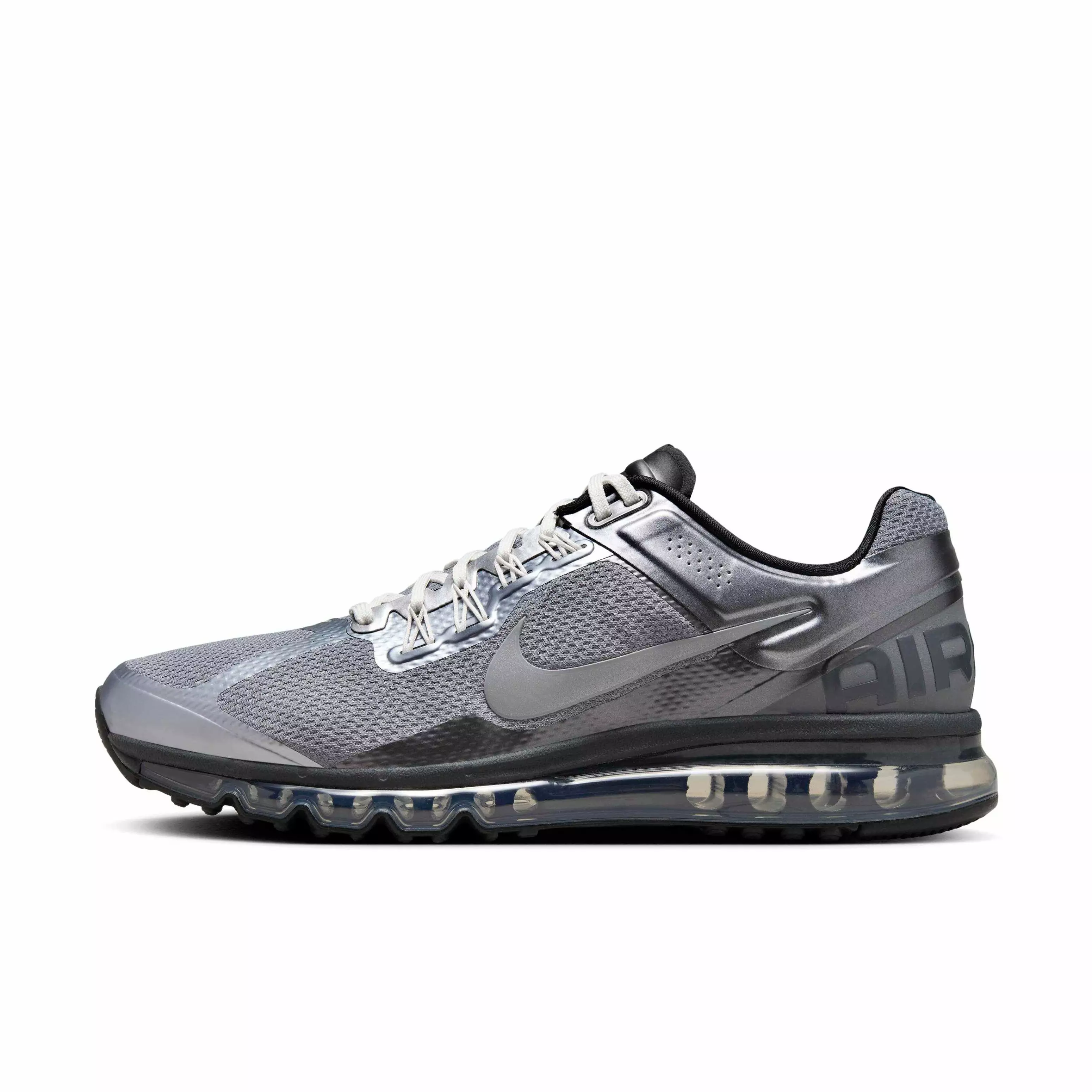 Nike Air Max 2013 "Metallic Cool Grey/Metallic Dark Grey/Anthracite/Metallic Silver" Men's Shoe - GREY/DK GREY/ANTHRACITE/SILVER