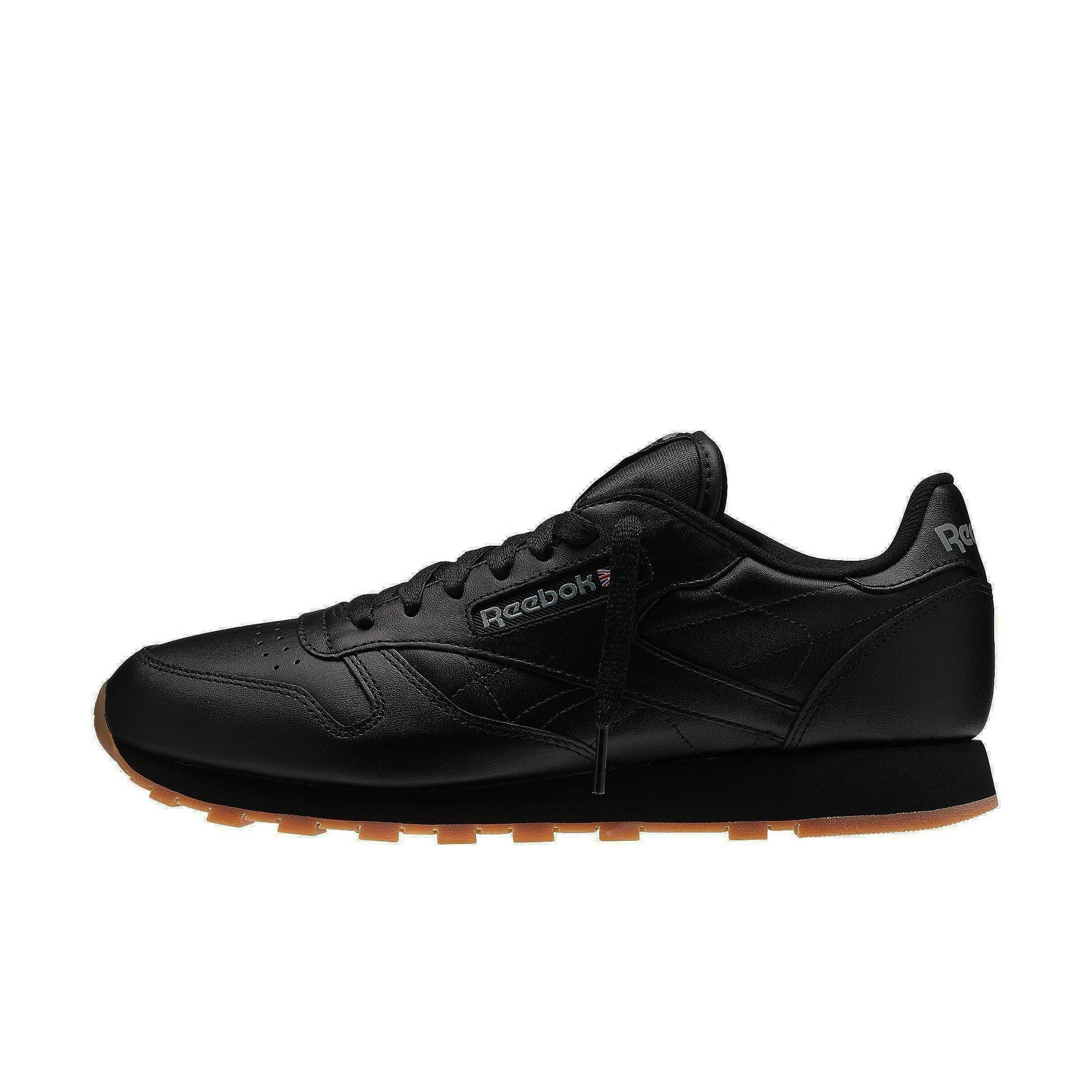 Черные классические кроссовки. Reebok Classic Leather Black Gum. Reebok Classic Black Gum. Reebok Classic Leather черные. Reebok Classic Black.