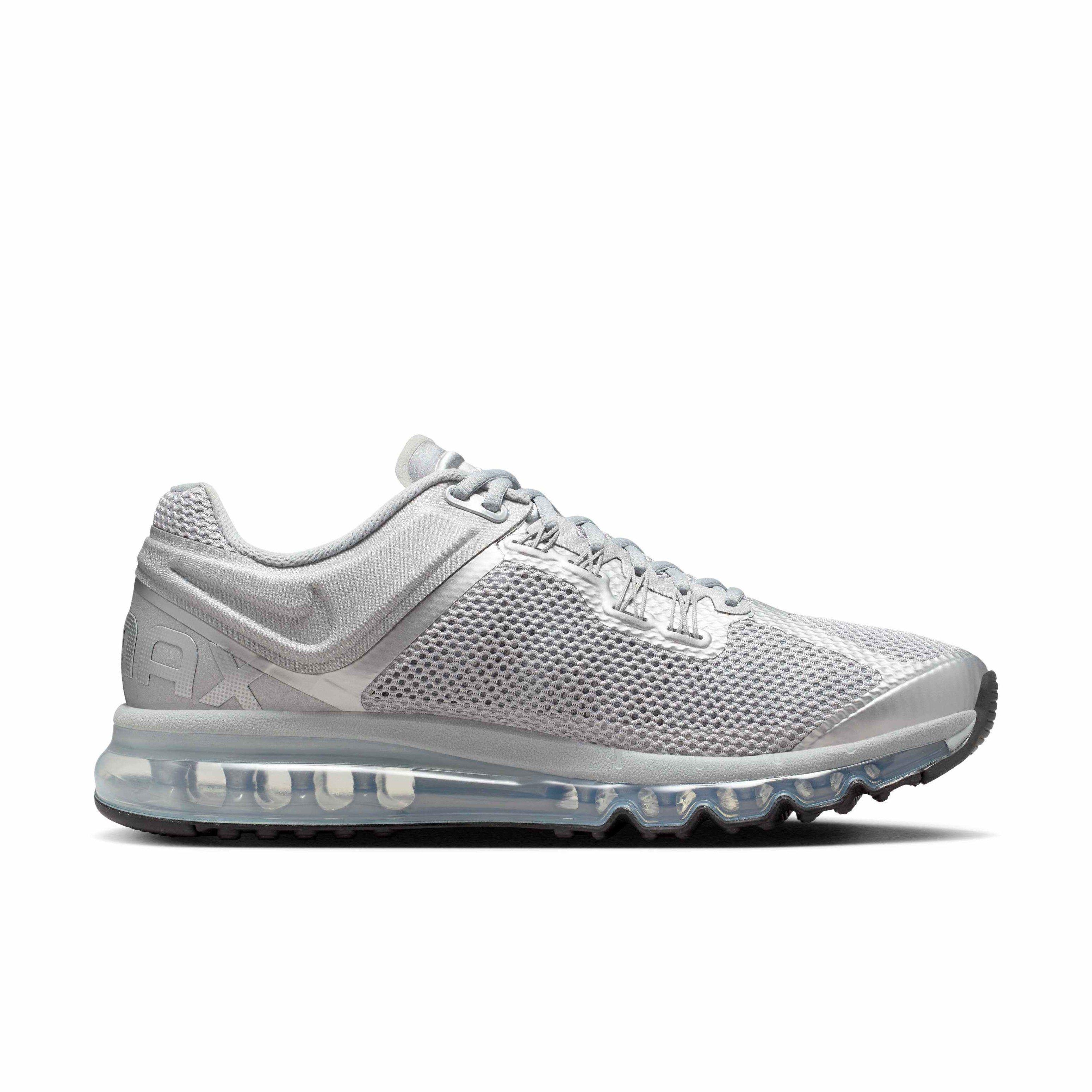 Nike Air Max 2013 "Metallic Silver/Black/Flat Silver/Metallic Silver" Men's Shoe - SILVER/BLACK/SILVER/SILVER Thumbnail View 1