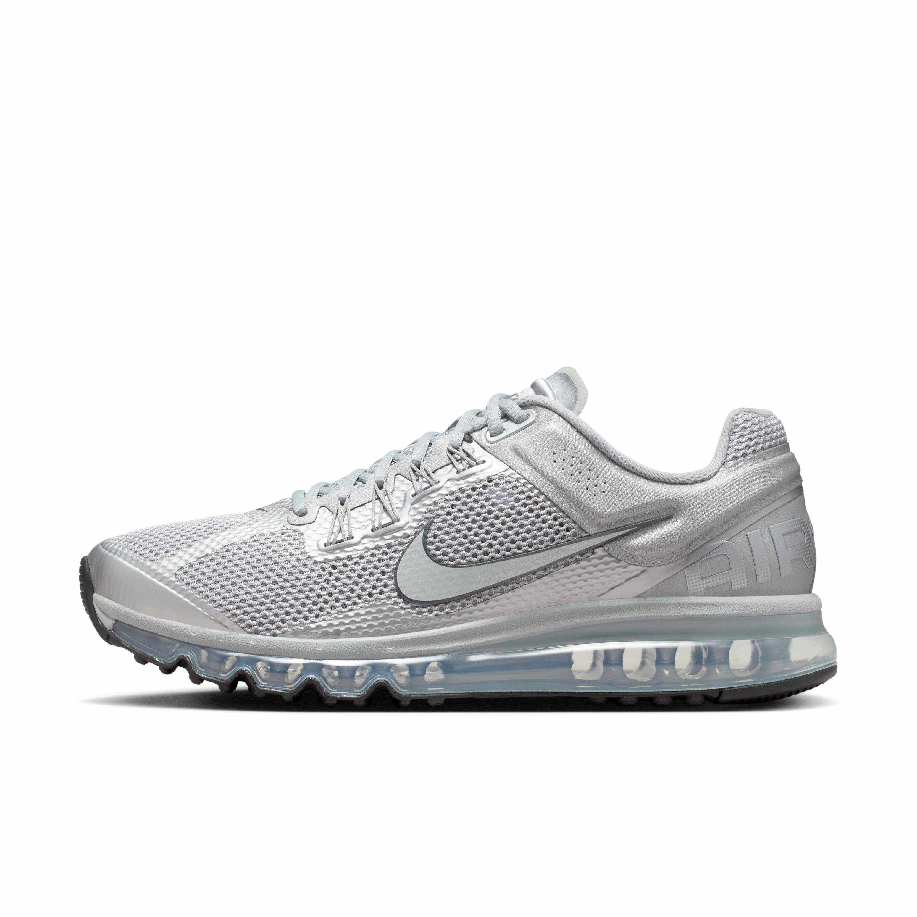 Nike Air Max 2013 "Metallic Silver/Black/Flat Silver/Metallic Silver" Men's Shoe - SILVER/BLACK/SILVER/SILVER Thumbnail View 2