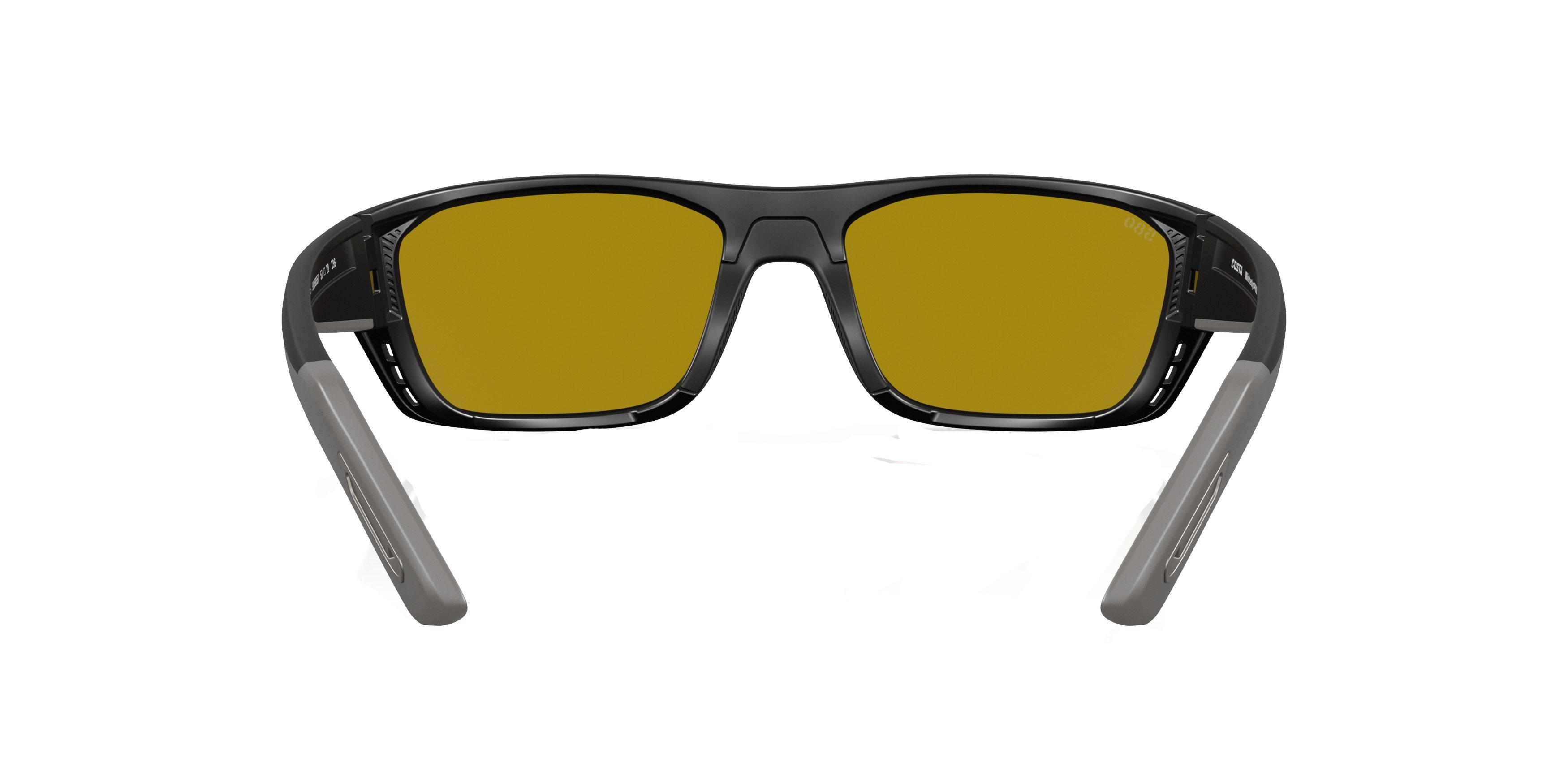 Costa Del Mar Whitetip Pro 580G Polarized Sunglasses - BLACK/GOLD Thumbnail View 2