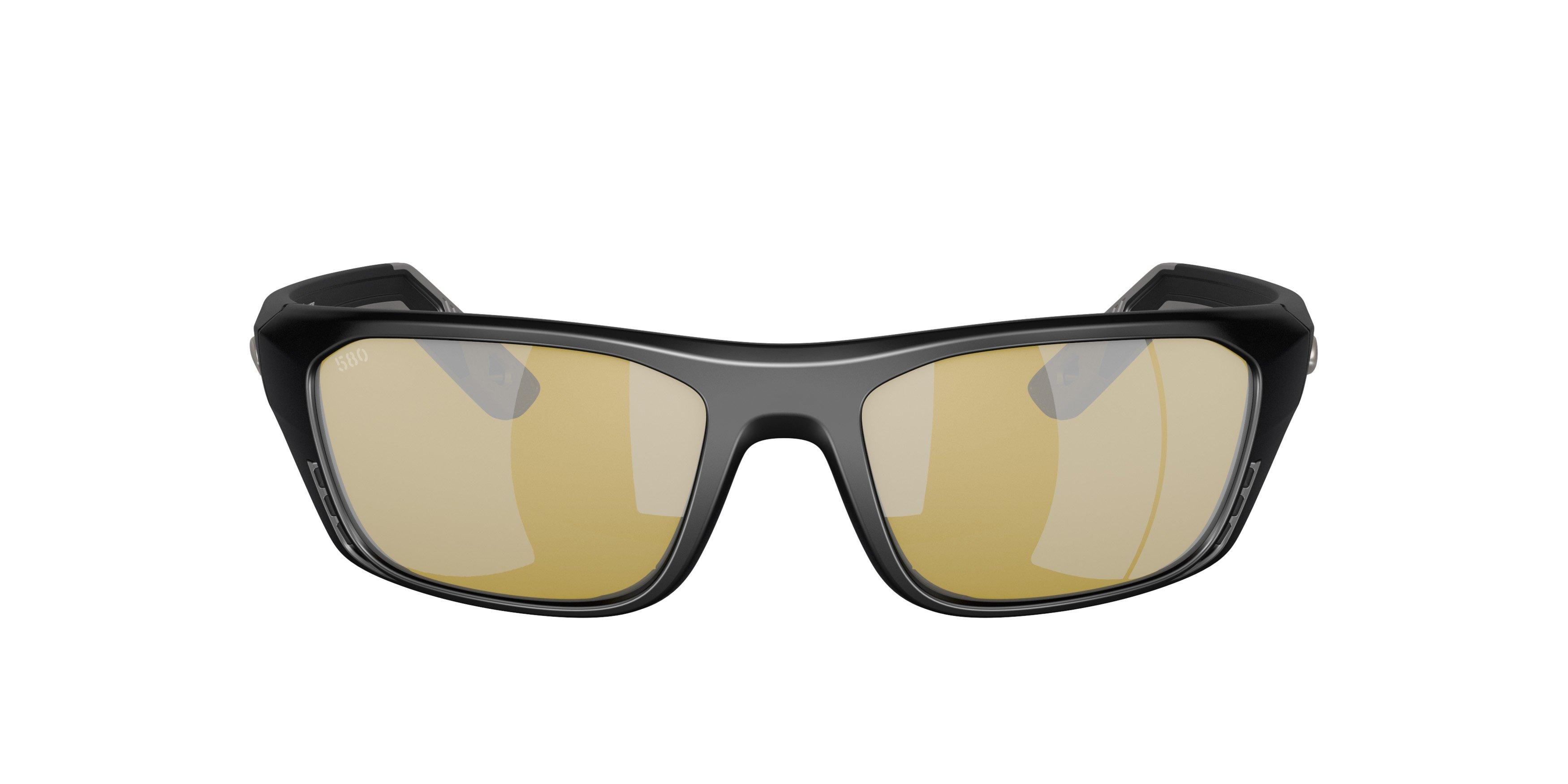 Costa Del Mar Whitetip Pro 580G Polarized Sunglasses - BLACK/GOLD Thumbnail View 3