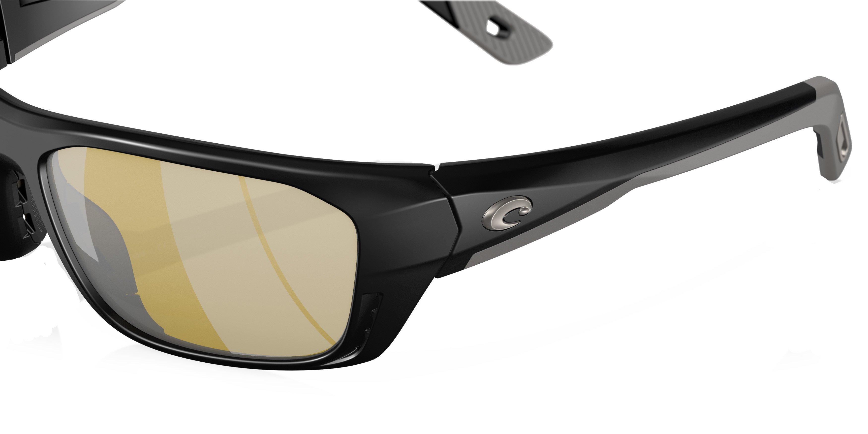 Costa Del Mar Whitetip Pro 580G Polarized Sunglasses - BLACK/GOLD Thumbnail View 4