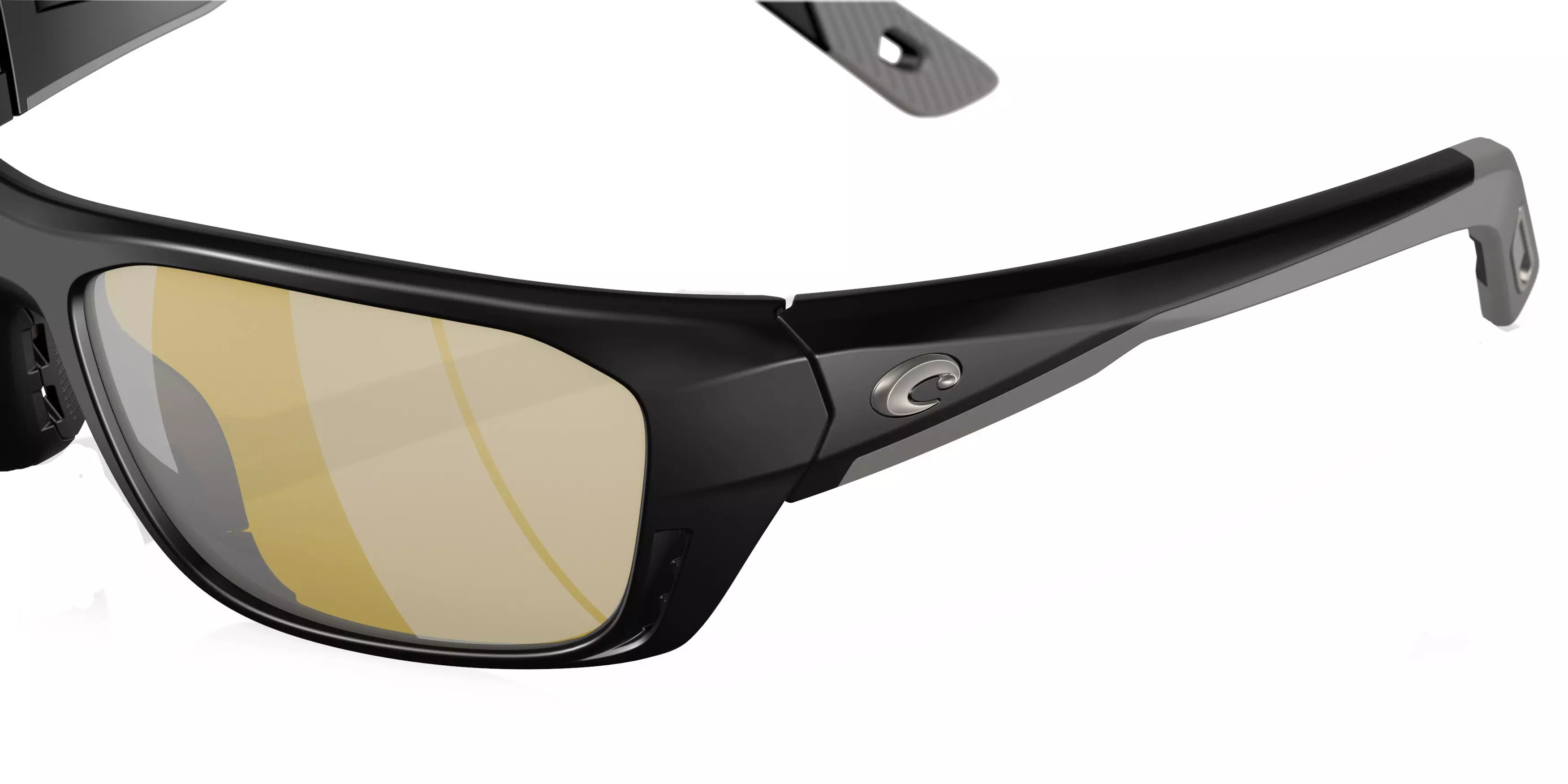 Costa Del Mar Whitetip Pro 580G Polarized Sunglasses - BLACK/GOLD