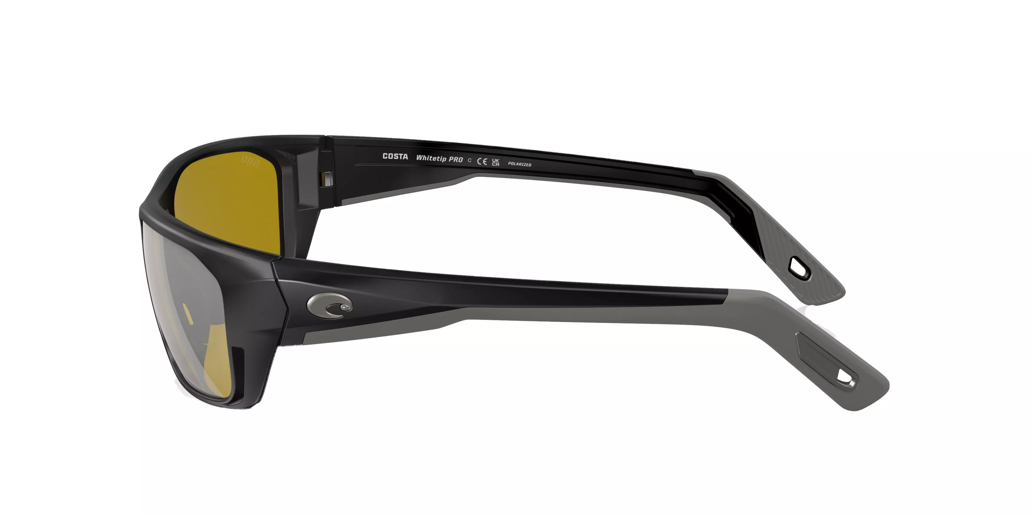 Costa Del Mar Whitetip Pro 580G Polarized Sunglasses - BLACK/GOLD