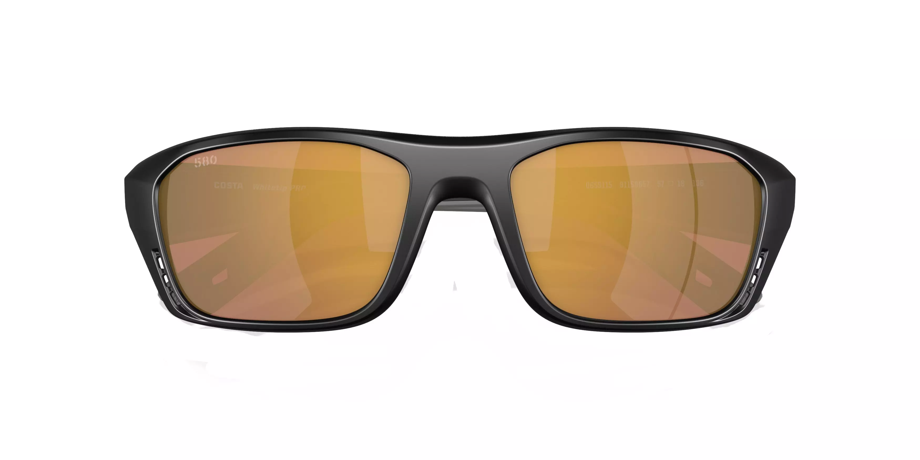 Costa Del Mar Whitetip Pro 580G Polarized Sunglasses - BLACK/VIOLET