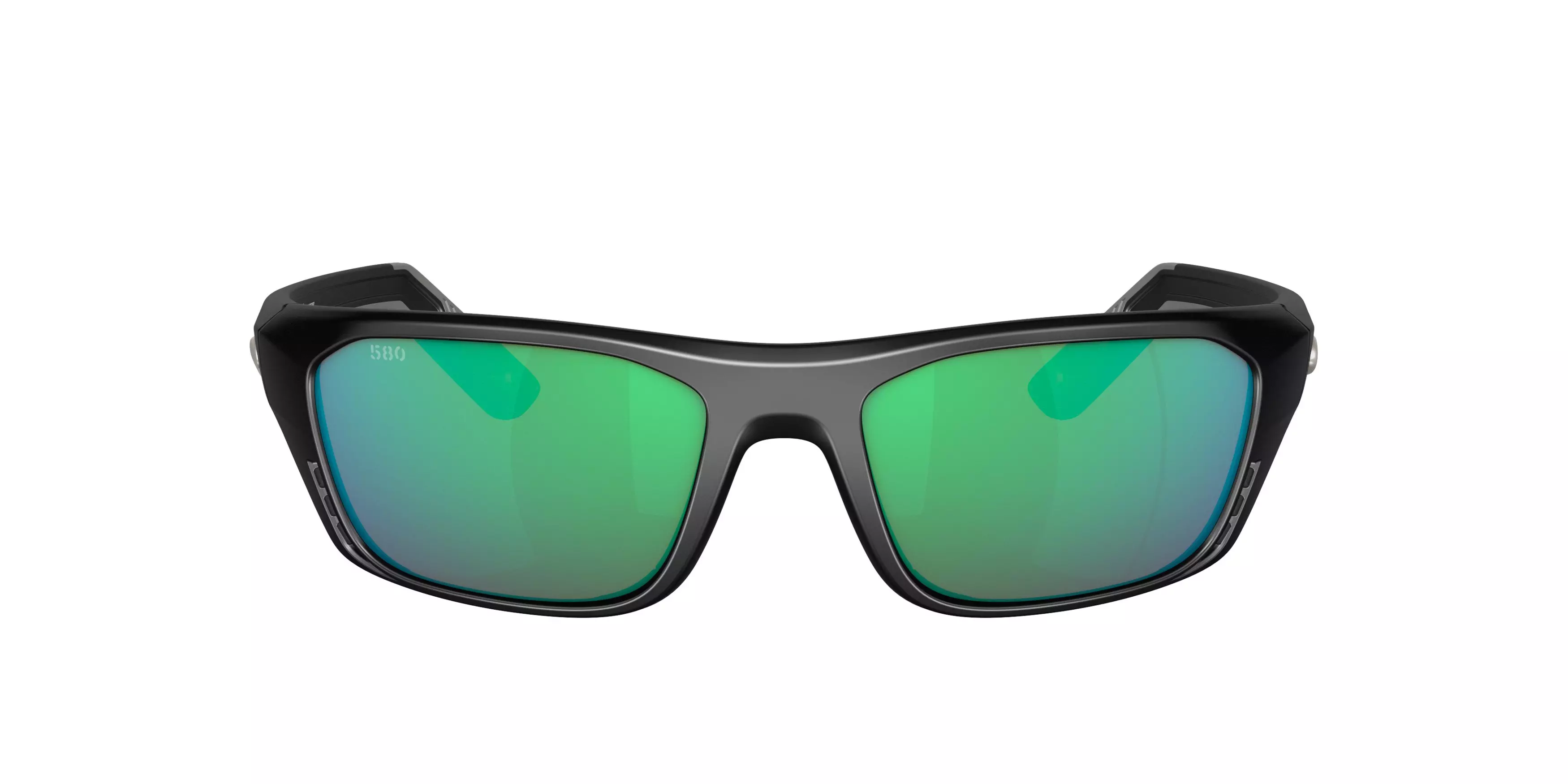 Costa Del Mar Whitetip Pro 580G Polarized Sunglasses - BLACK/GREEN