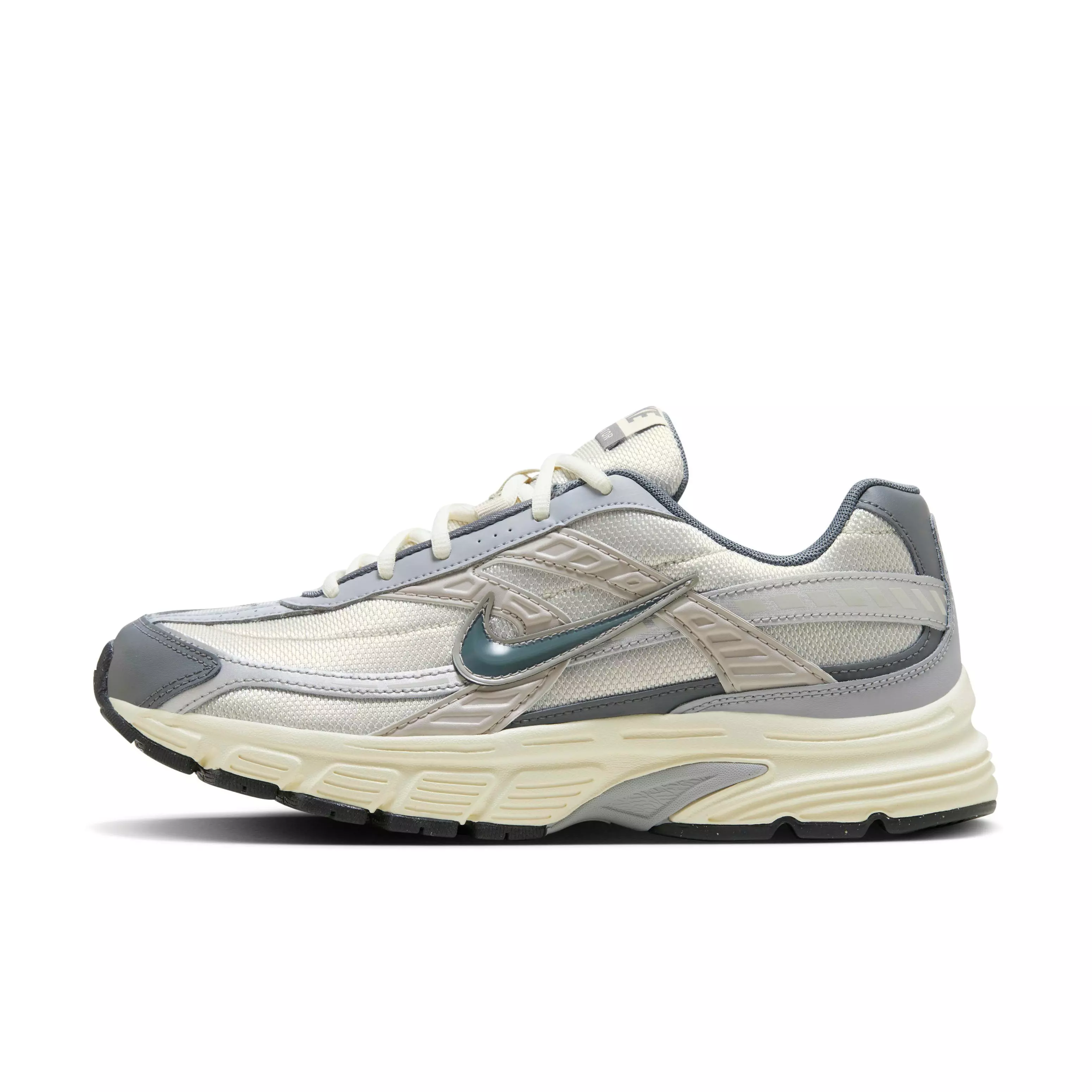 Nike Initiator "Light Bone/Coconut Milk/Metallic Silver/Smoke Grey" Men's Shoe - LT BONE/MILK/SILVER/GREY