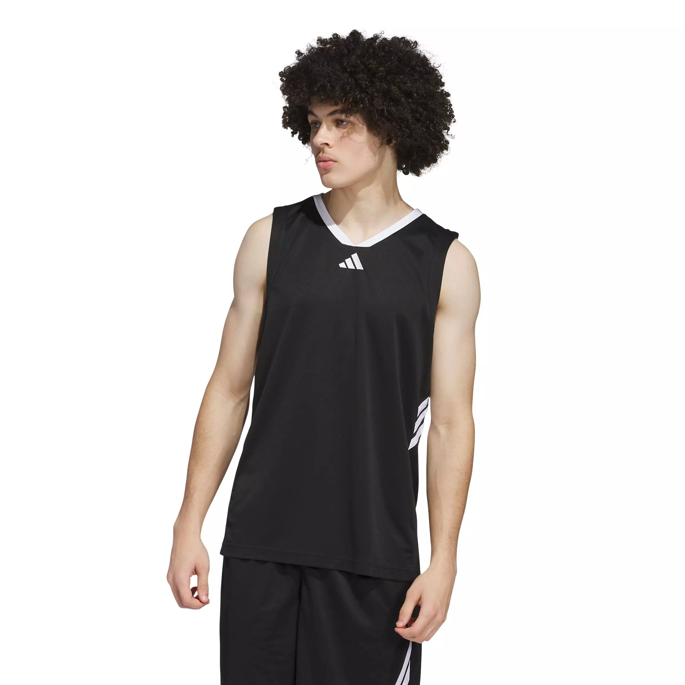 adidas Men's Basketball Legends Tank Top - Black - BLACK