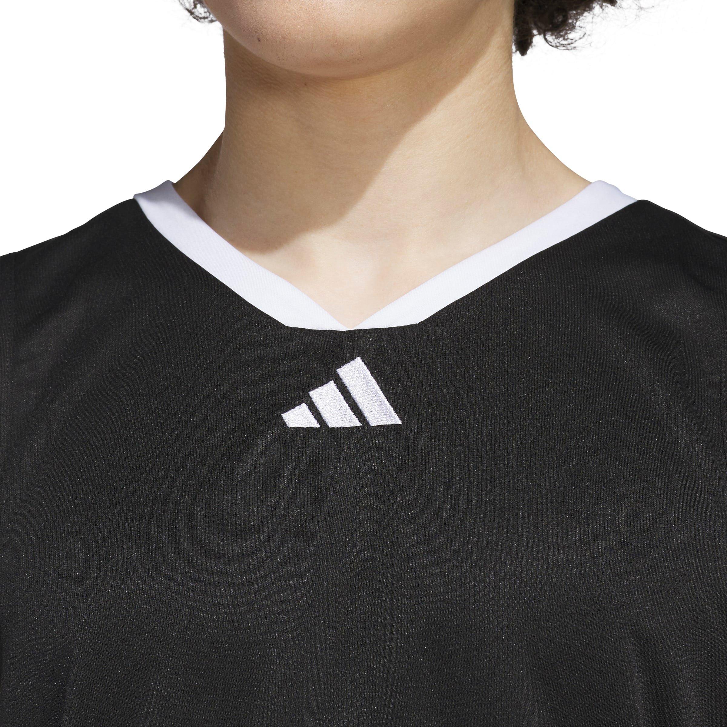 adidas Men's Basketball Legends Tank Top - Black - BLACK Thumbnail View 3