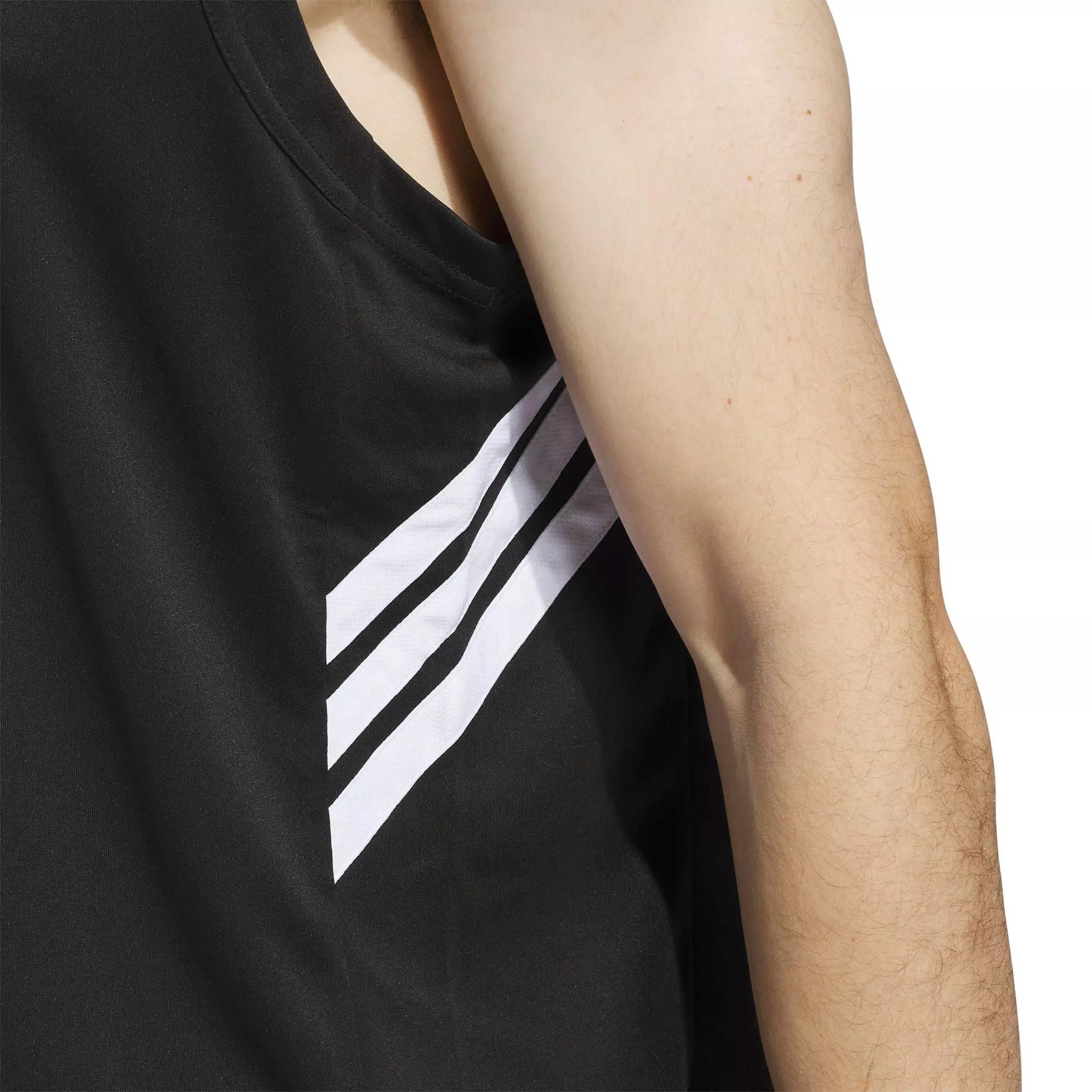 adidas Men's Basketball Legends Tank Top - Black - BLACK