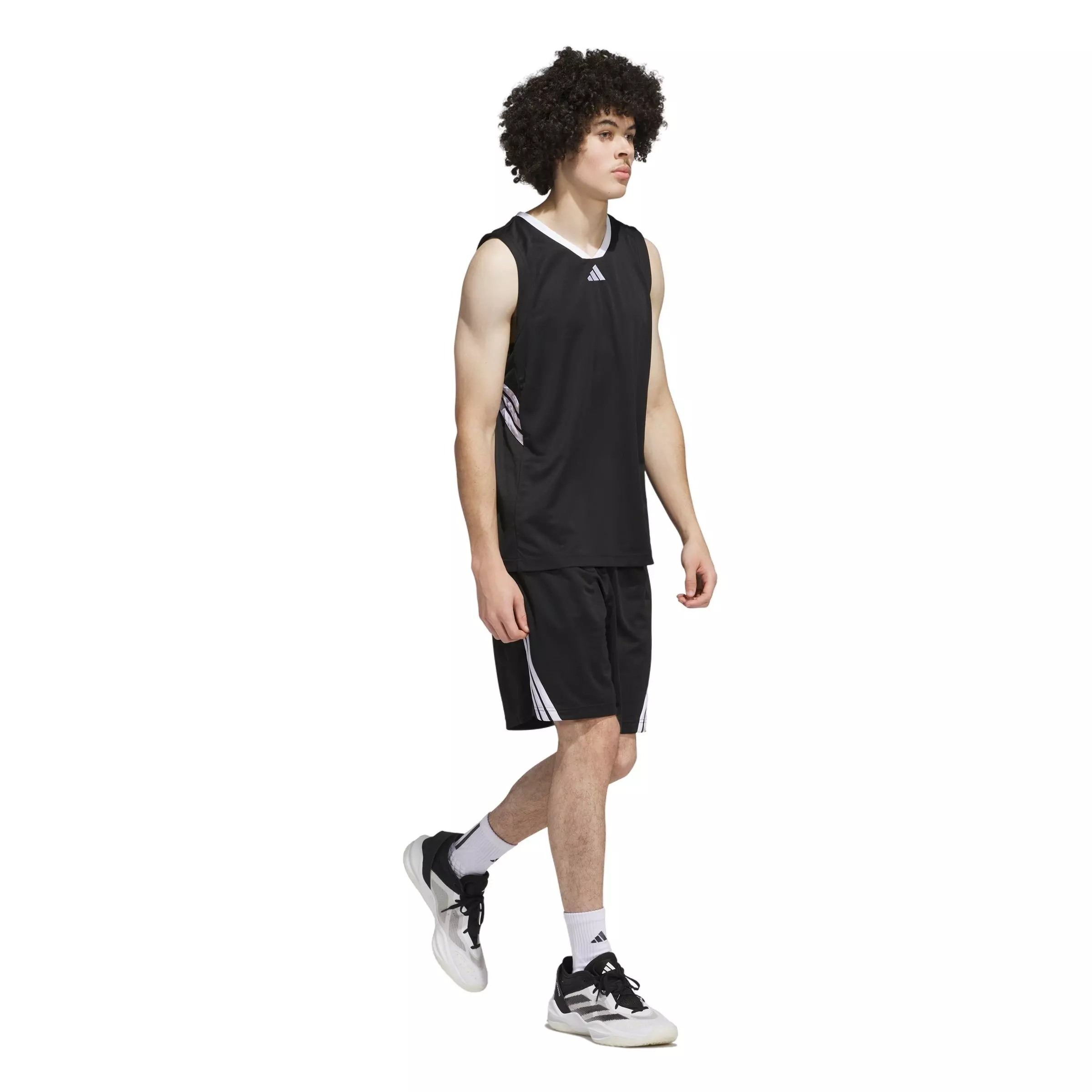 adidas Men's Basketball Legends Tank Top - Black - BLACK