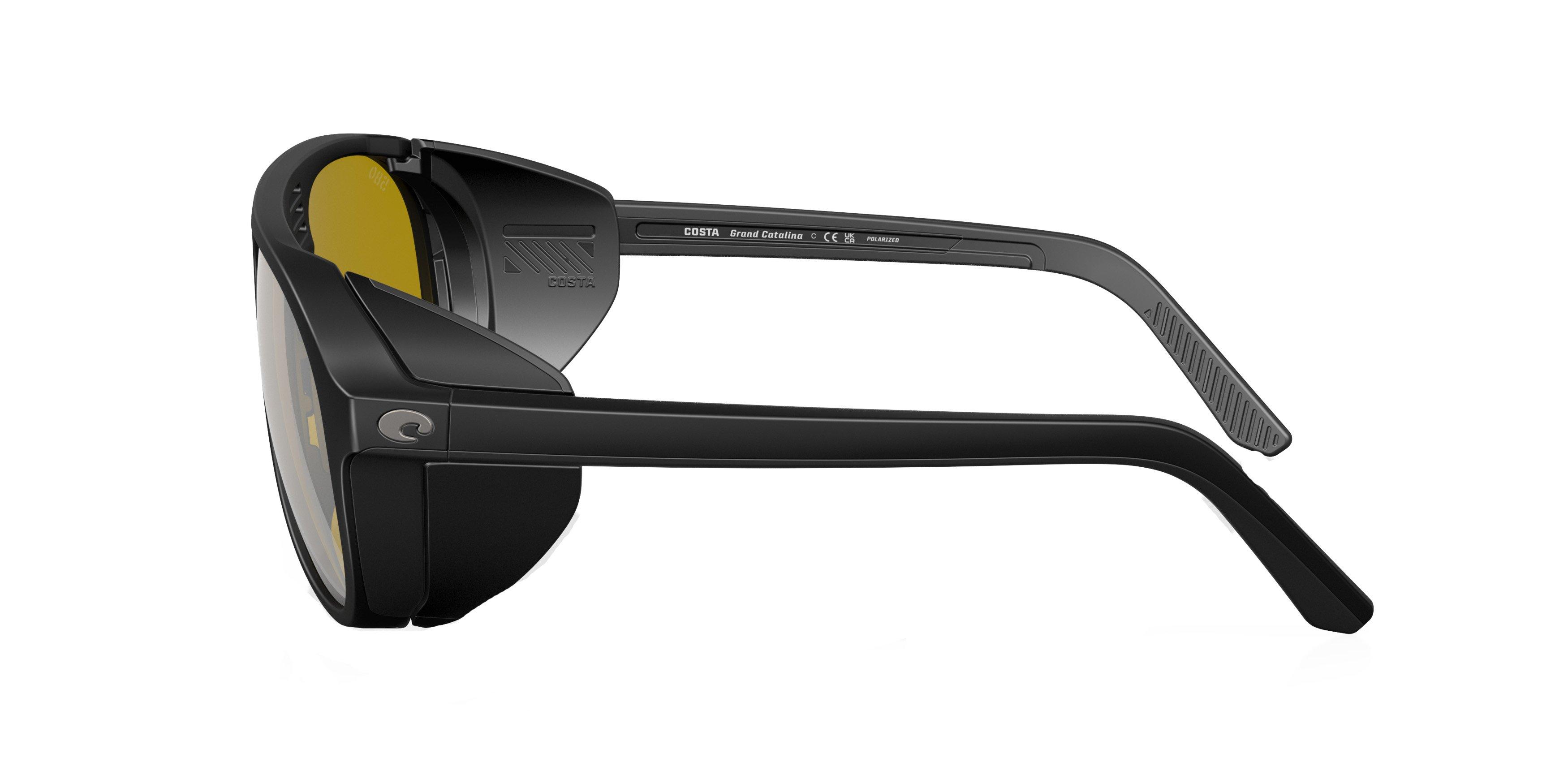 Costa Del Mar Grand Catalina Sunglasses - BLACK/GOLD Thumbnail View 6