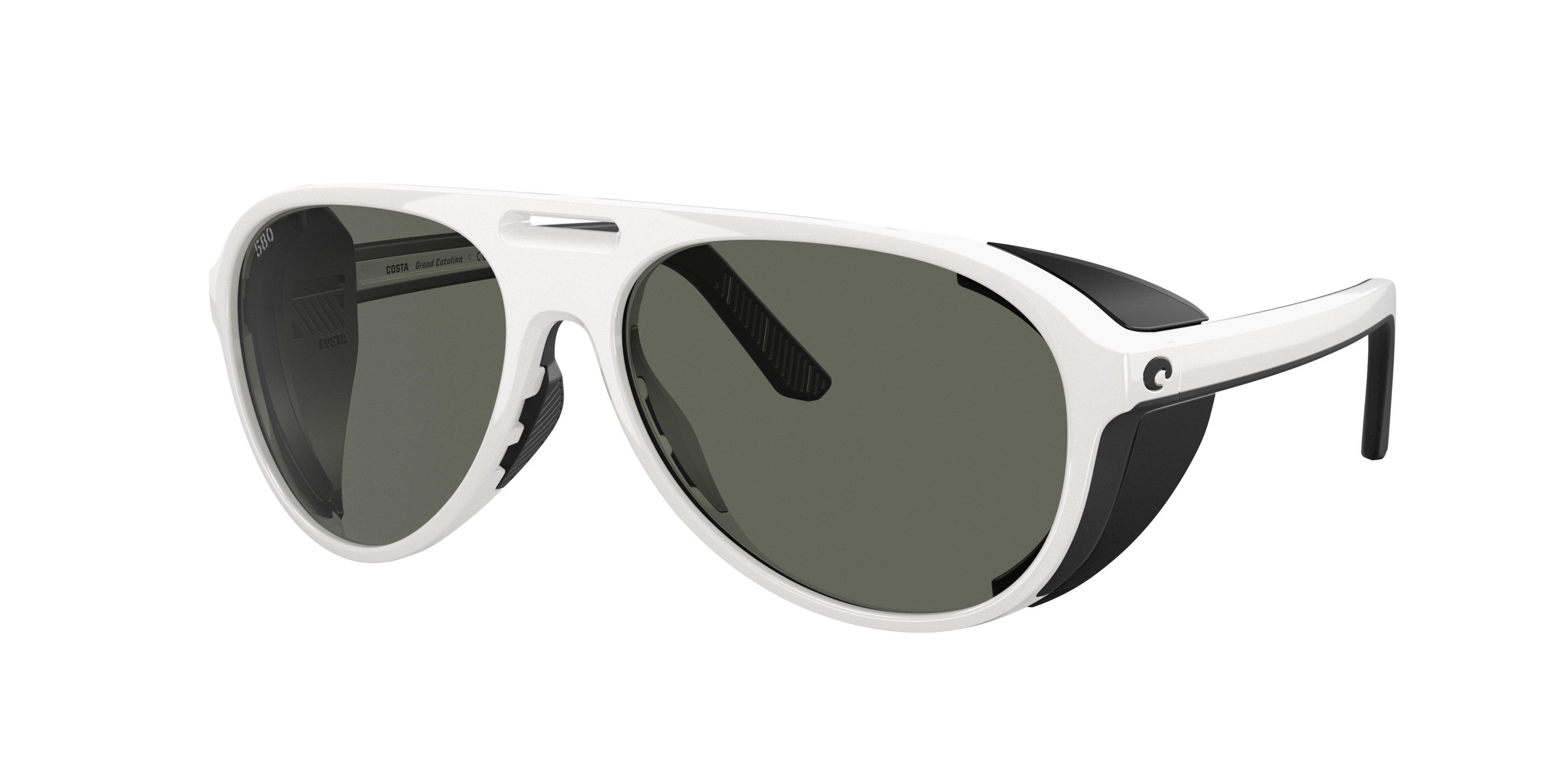 Costa Del Mar Grand Catalina Sunglasses - WHITE/GREY Thumbnail View 1