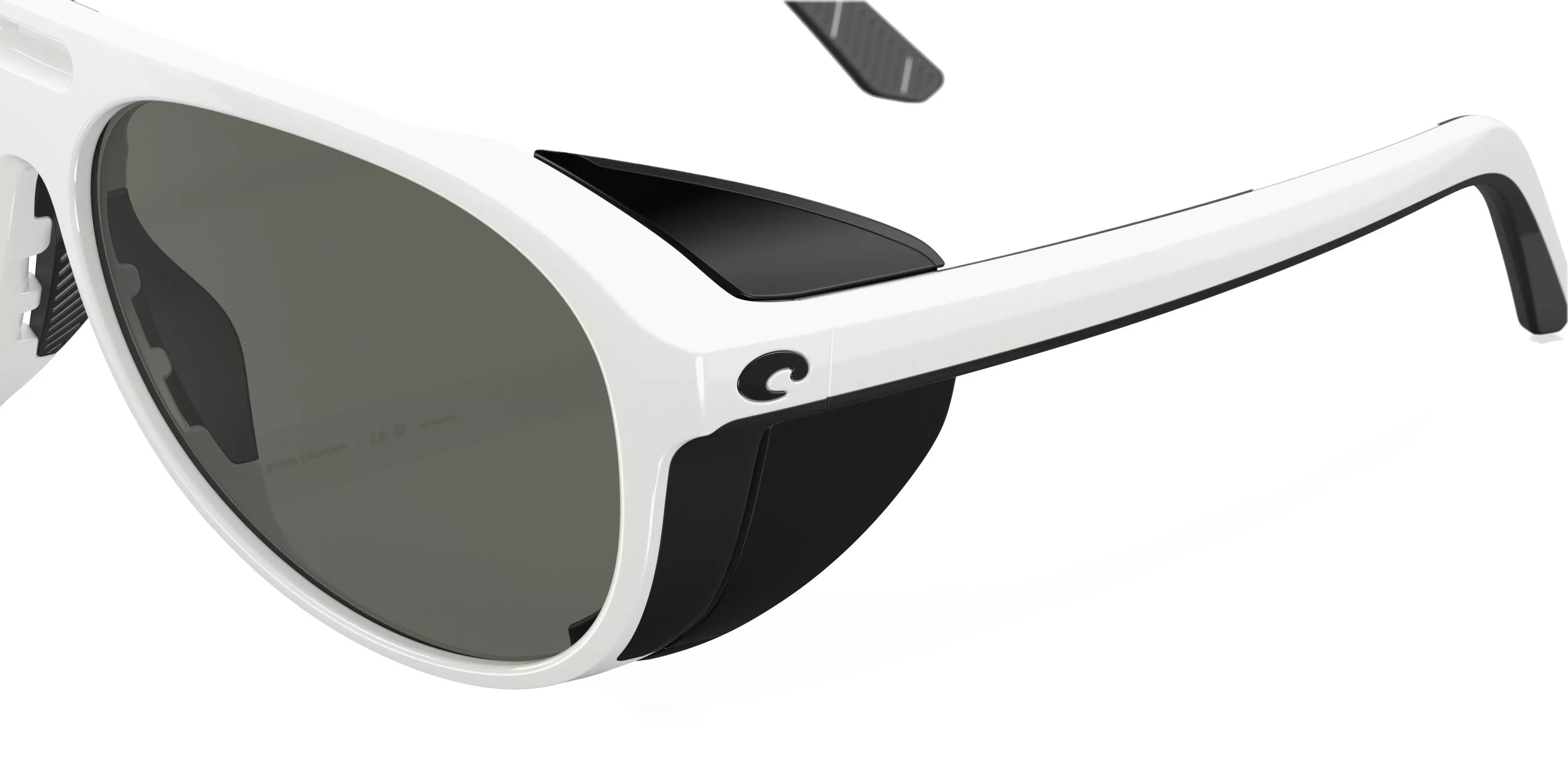 Costa Del Mar Grand Catalina Sunglasses - WHITE/GREY