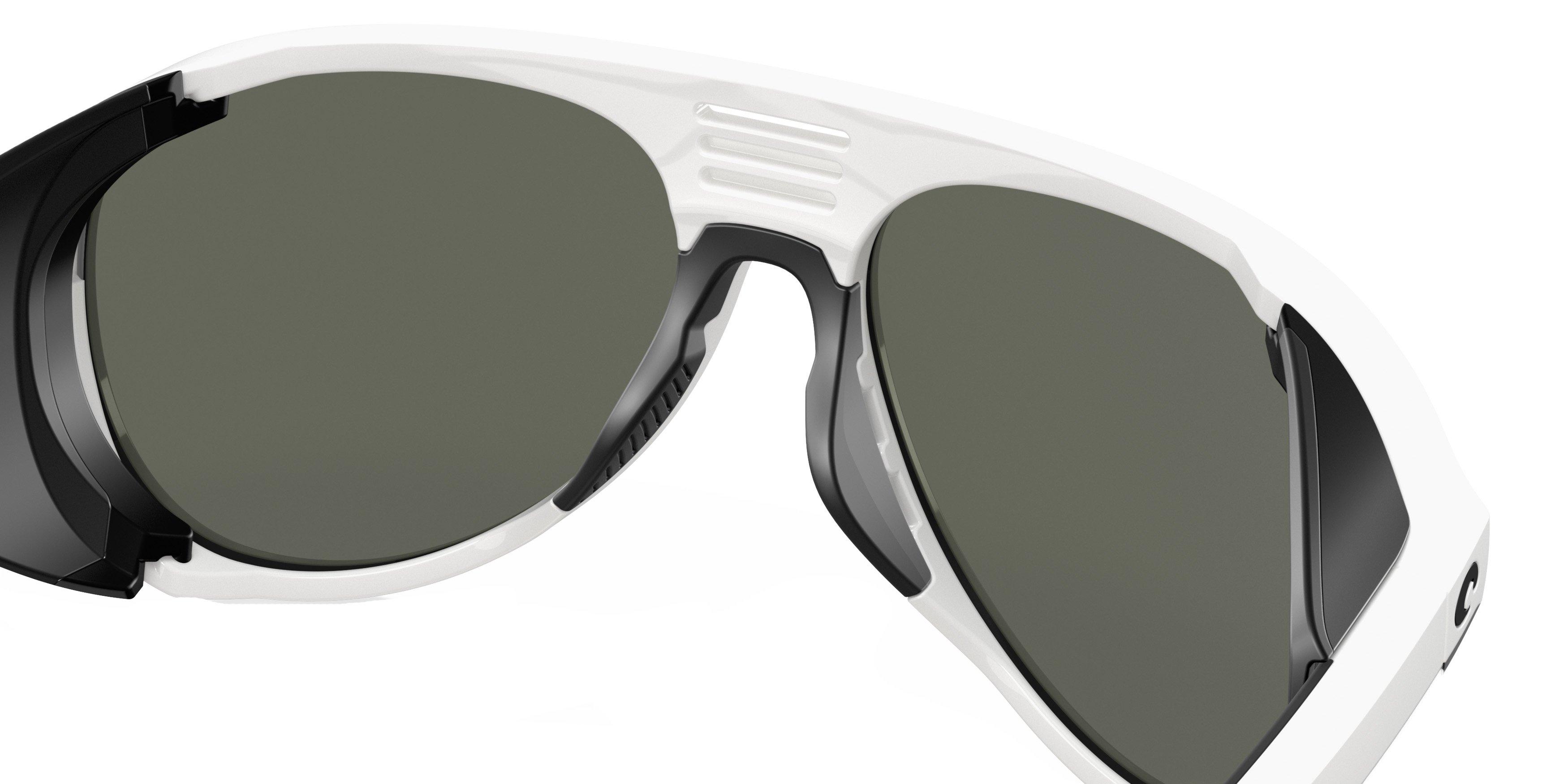 Costa Del Mar Grand Catalina Sunglasses - WHITE/GREY Thumbnail View 5