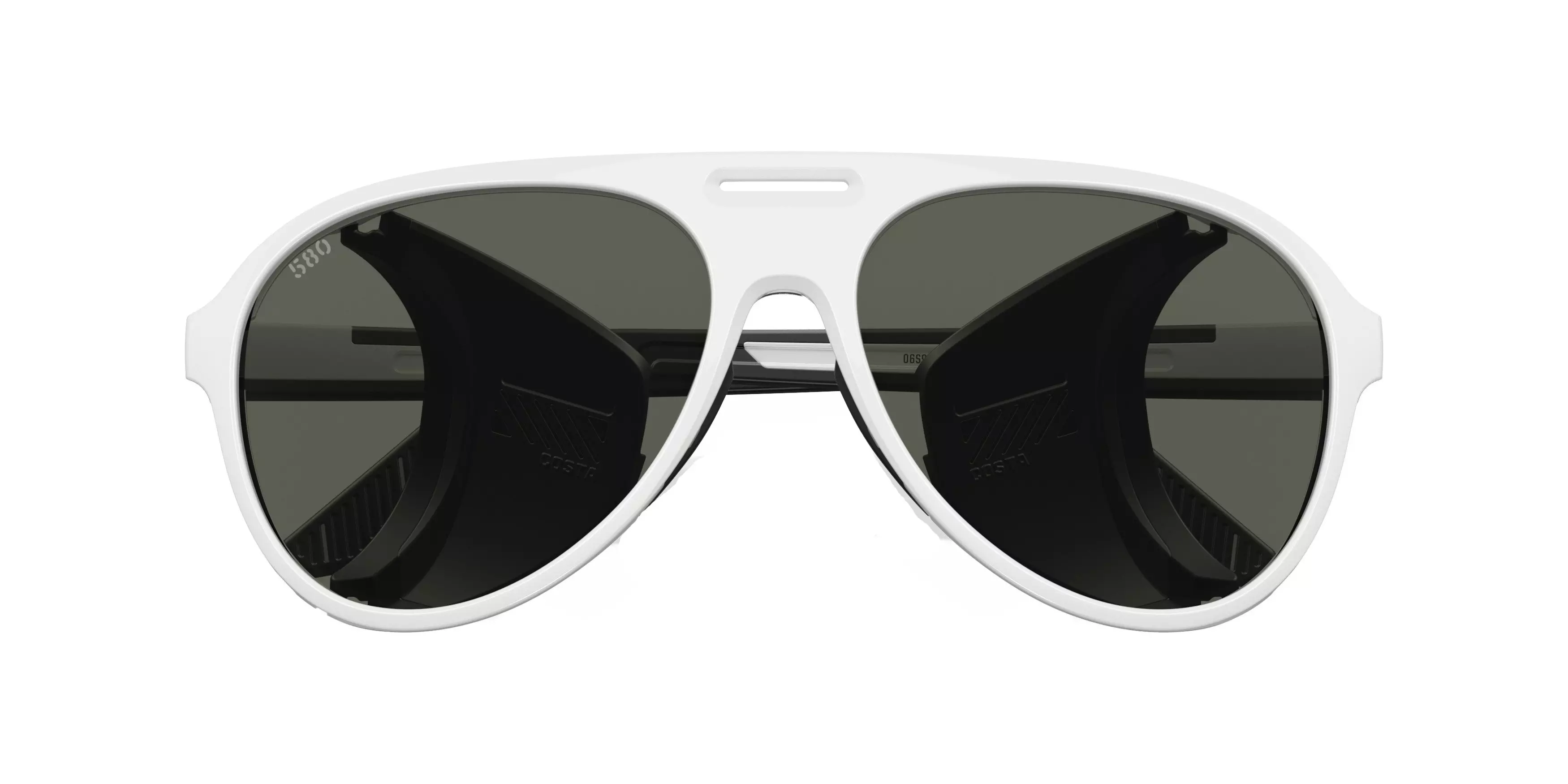 Costa Del Mar Grand Catalina Sunglasses - WHITE/GREY