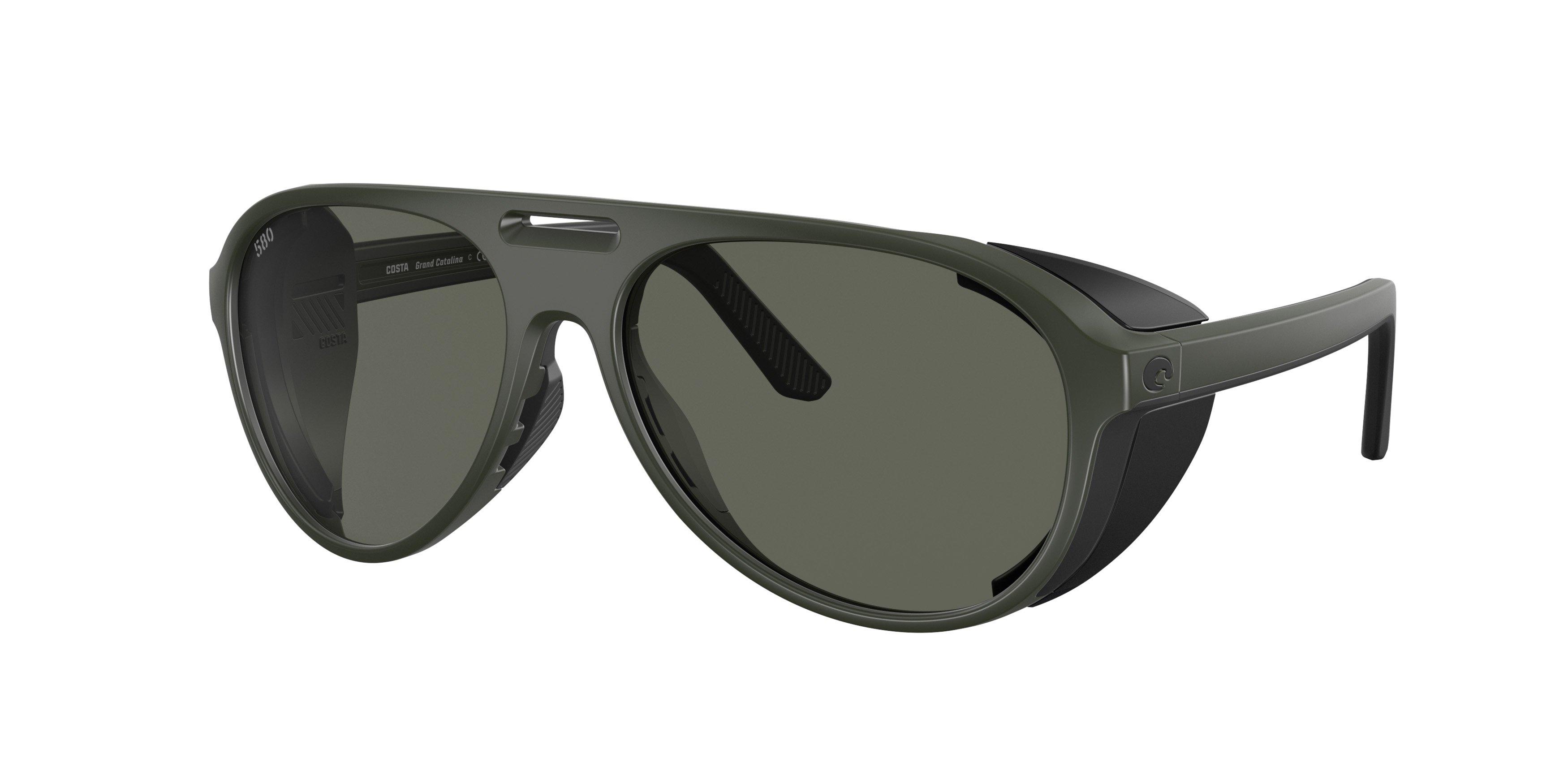 Costa Del Mar Grand Catalina Sunglasses - GREEN/GREY Thumbnail View 1