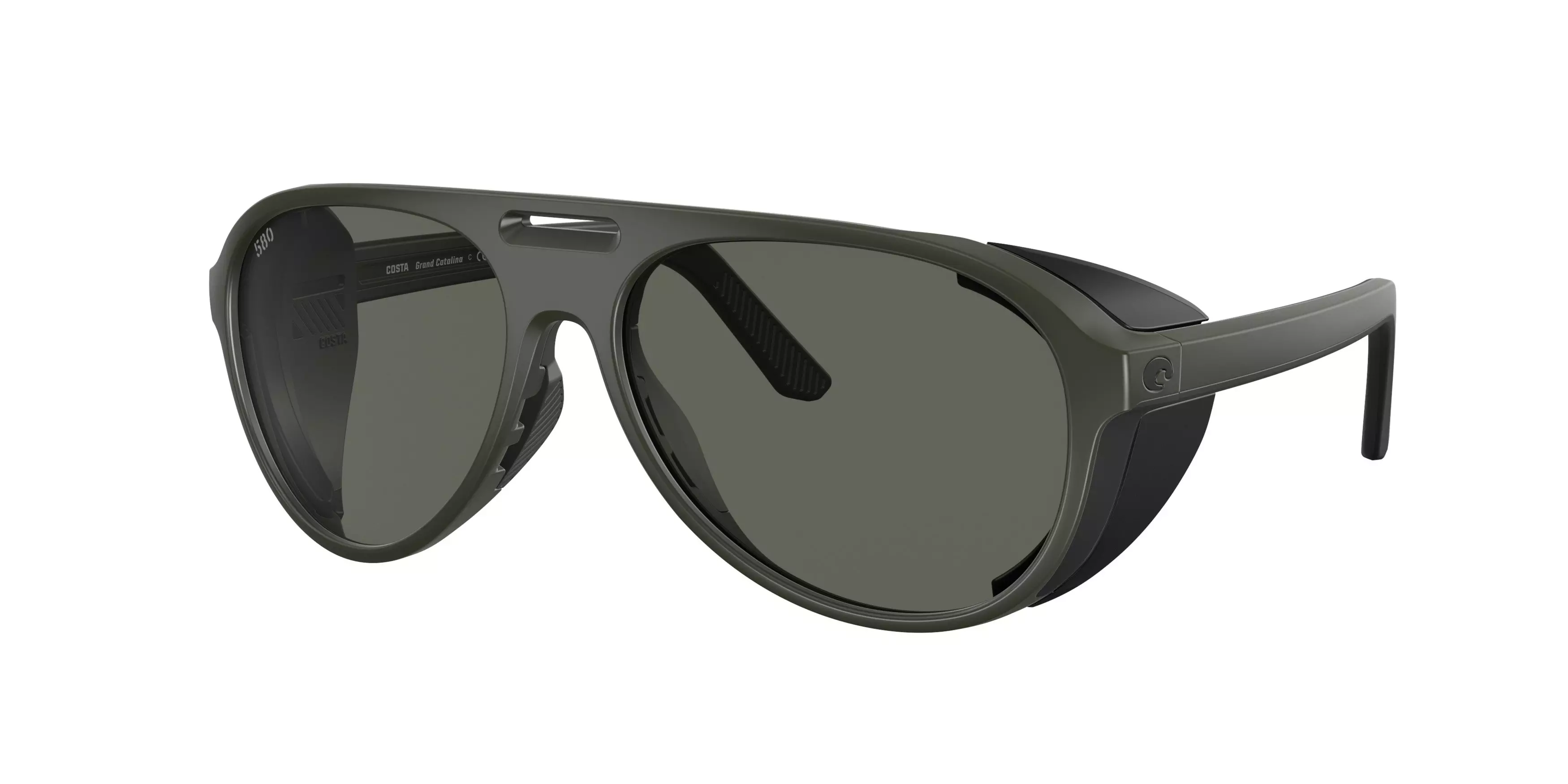 Costa Del Mar Grand Catalina Sunglasses - GREEN/GREY