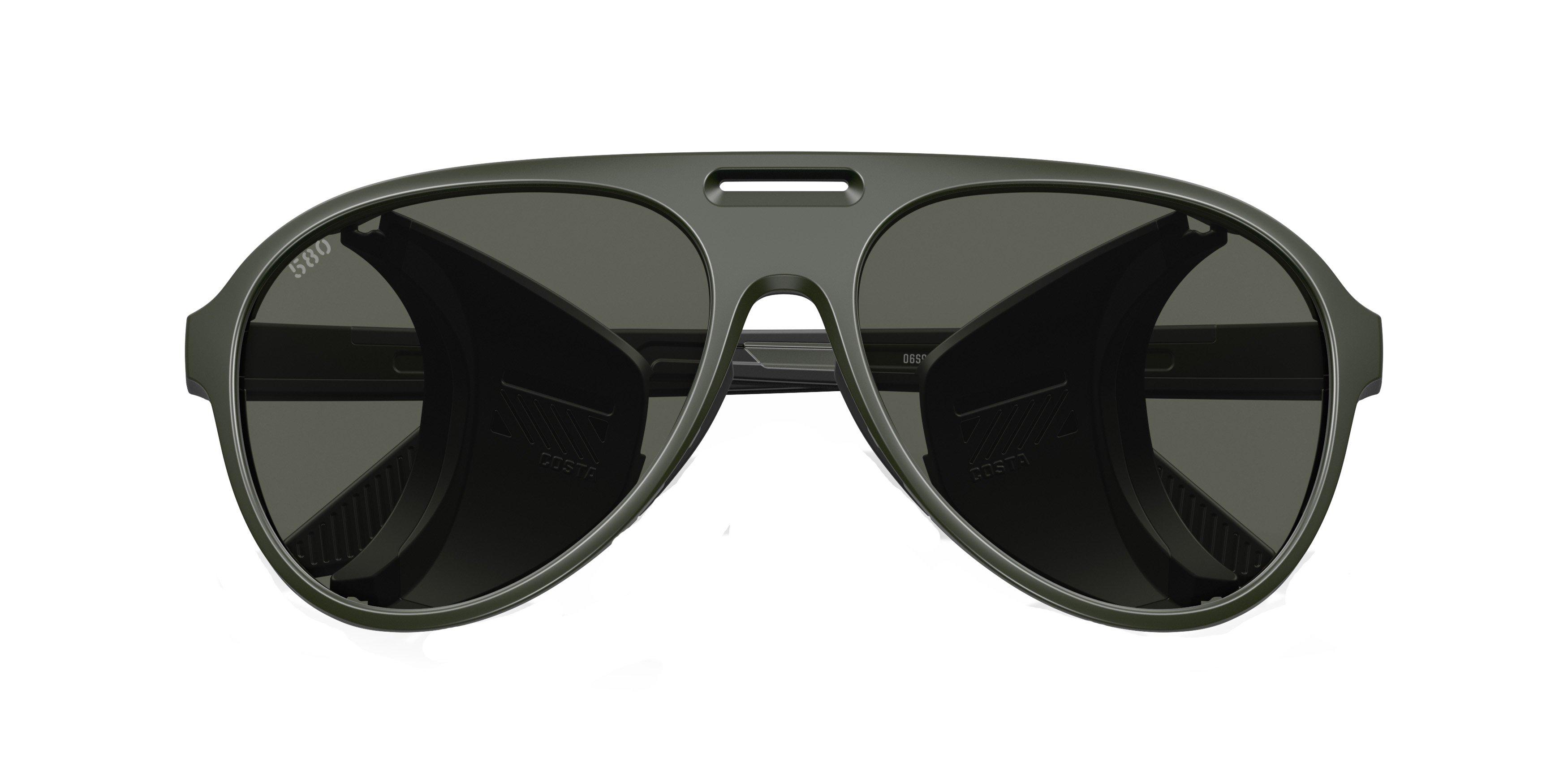 Costa Del Mar Grand Catalina Sunglasses - GREEN/GREY Thumbnail View 7