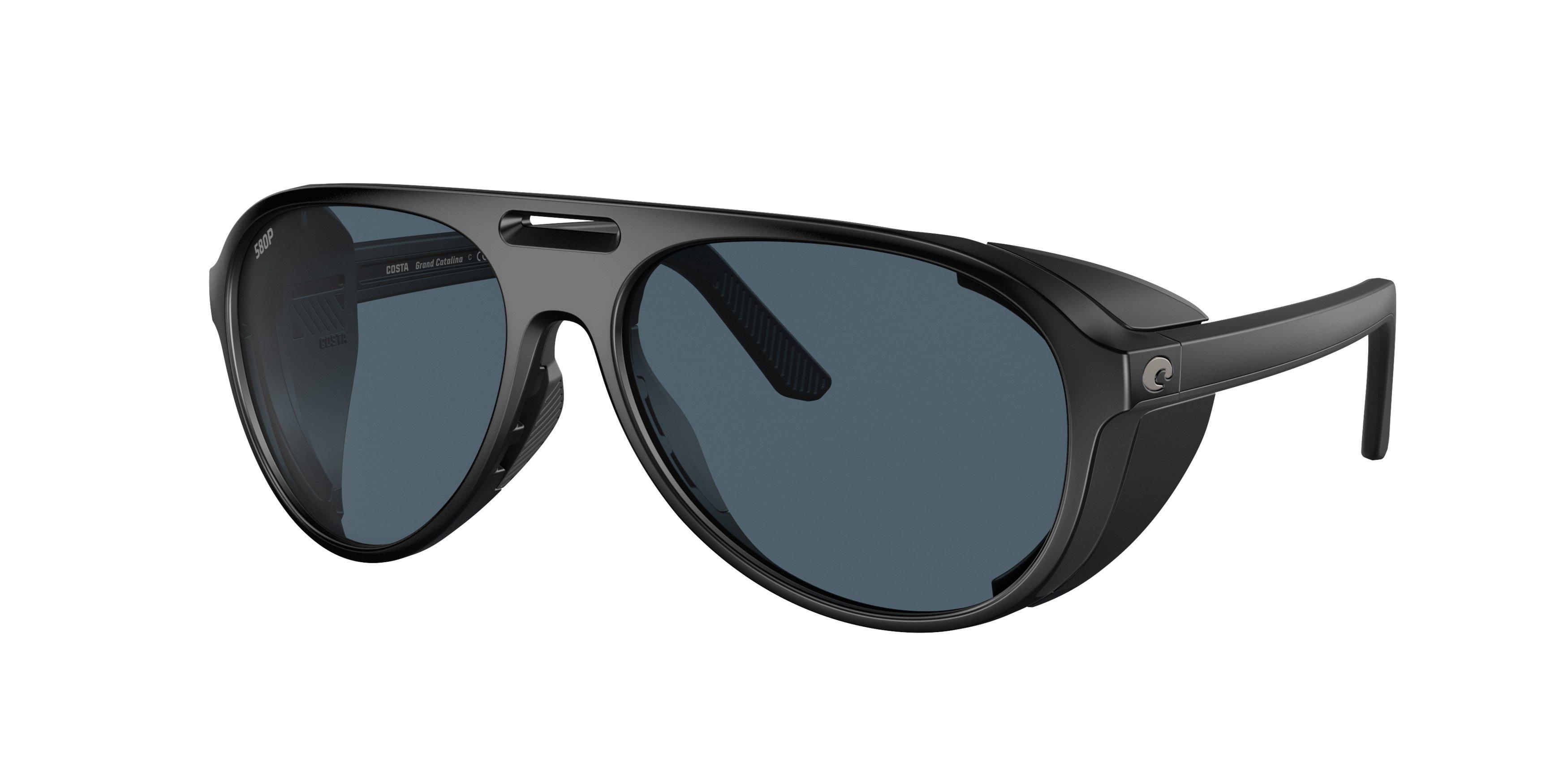 Costa Del Mar Grand Catalina Sunglasses - BLACK/GREY Thumbnail View 1