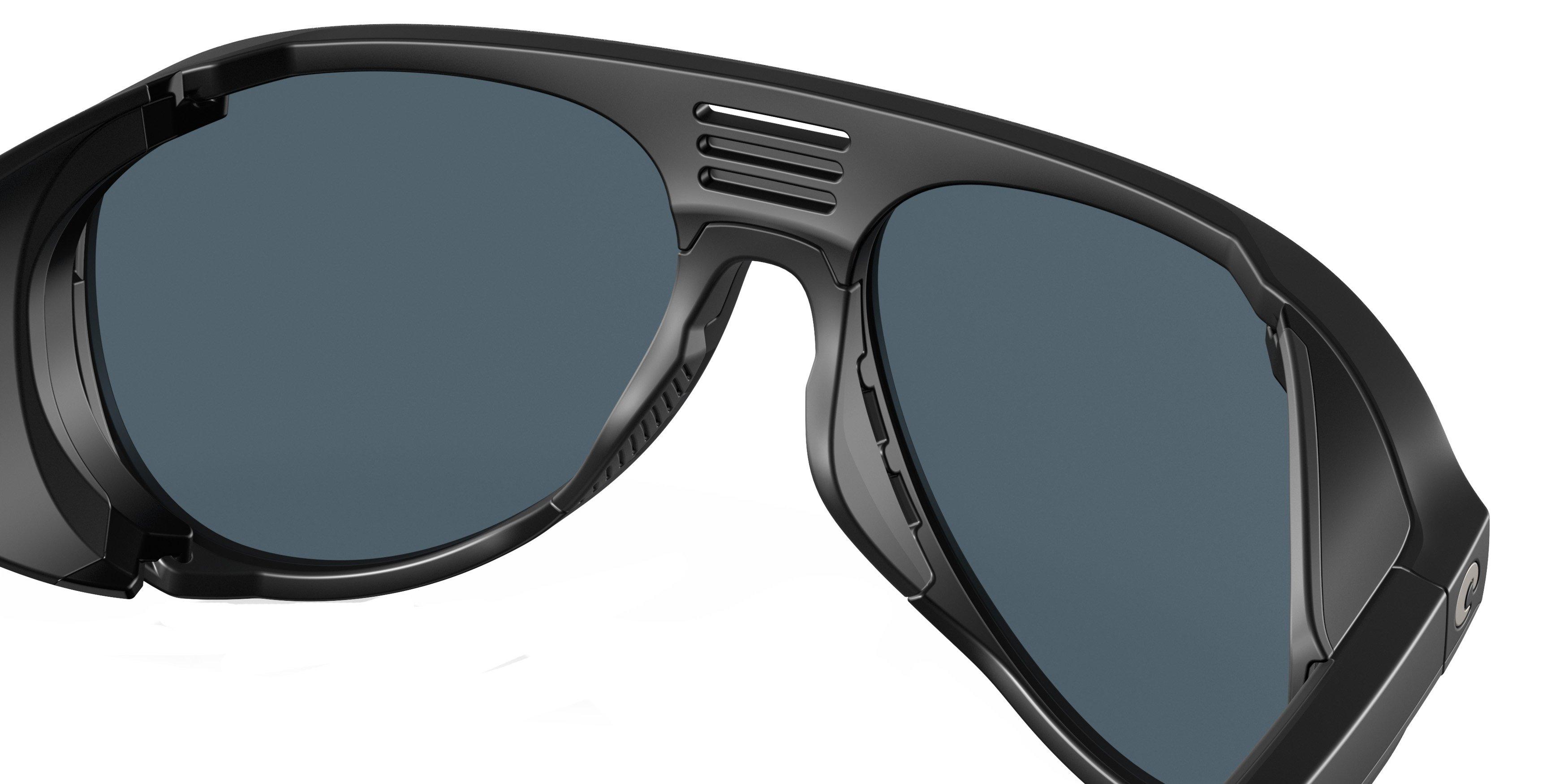 Costa Del Mar Grand Catalina Sunglasses - BLACK/GREY Thumbnail View 5