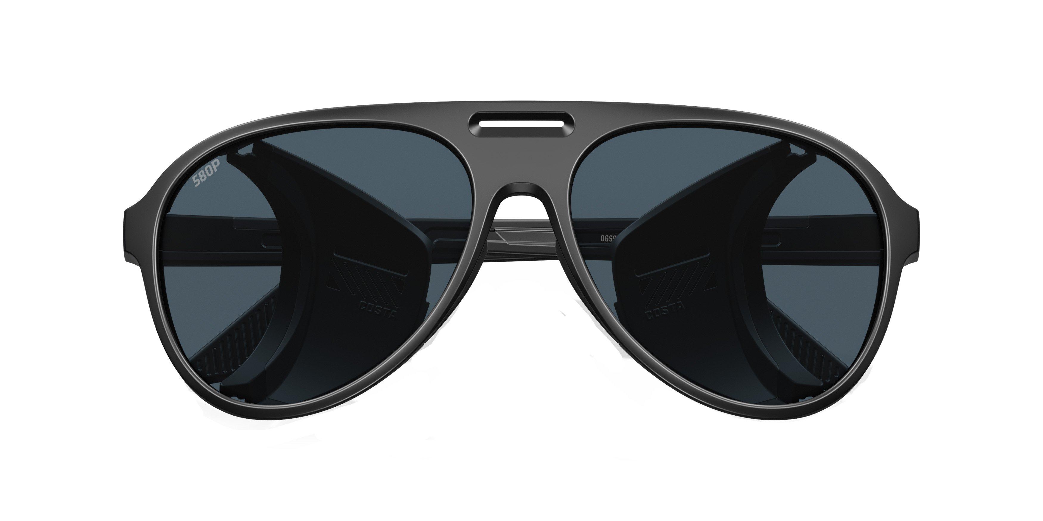 Costa Del Mar Grand Catalina Sunglasses - BLACK/GREY Thumbnail View 7