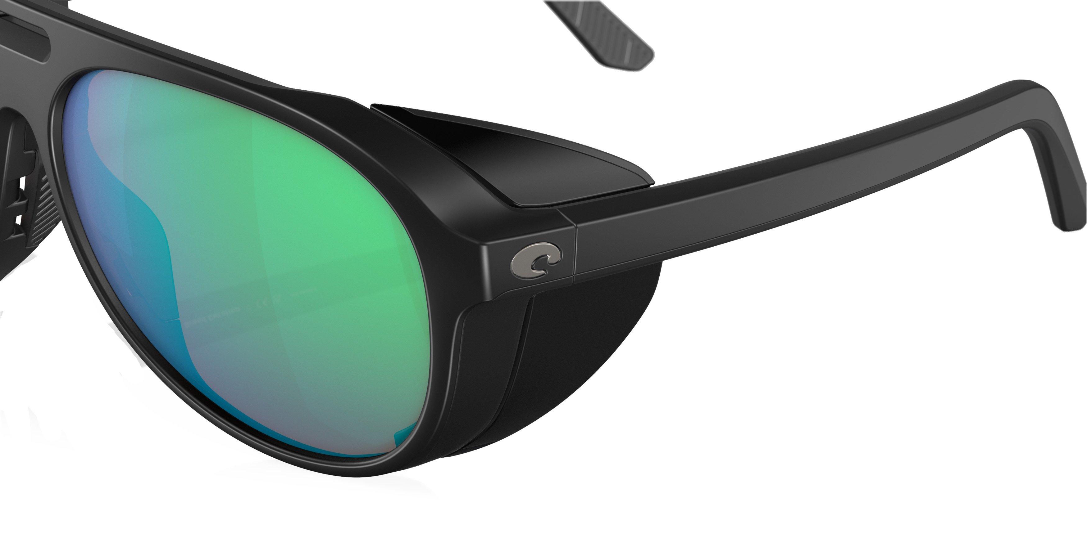 Costa Del Mar Grand Catalina Sunglasses - BLACK/GREEN Thumbnail View 4