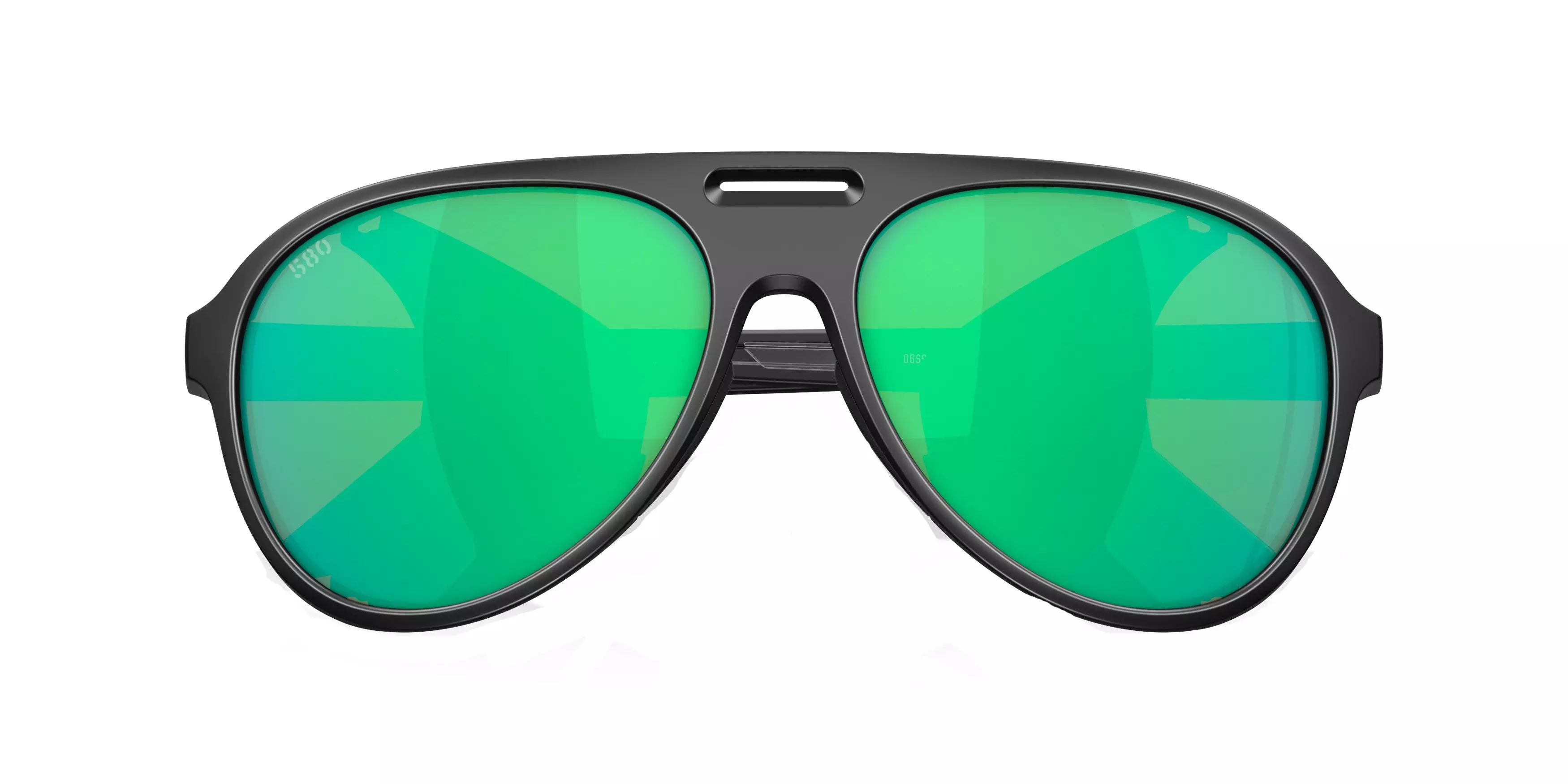 Costa Del Mar Grand Catalina Sunglasses - BLACK/GREEN