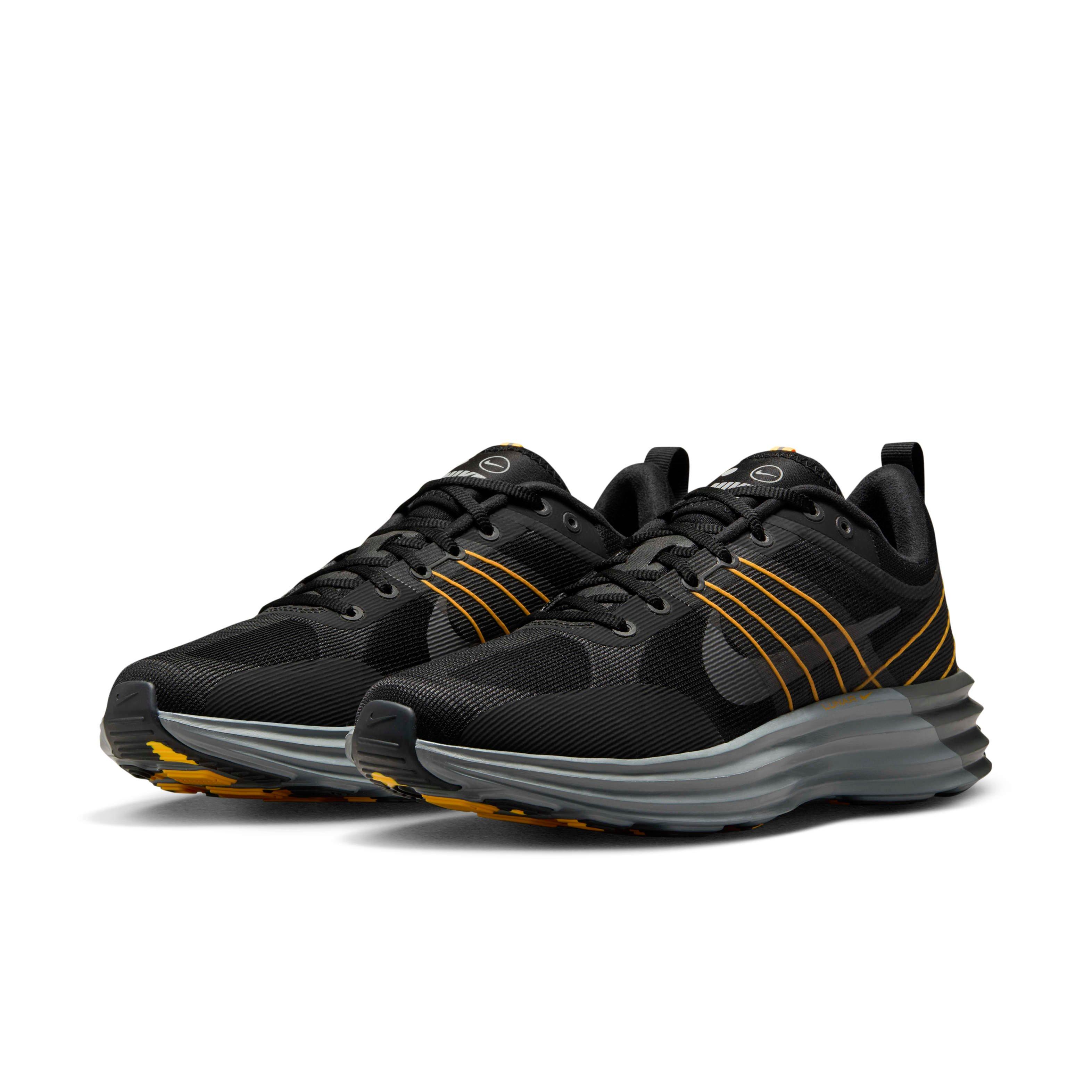Nike Lunar Roam "Black/Smoke Grey/Laser Orange/Iron Grey" Men's Shoe - BLACK/GREY/ORANGE/GREY Thumbnail View 3