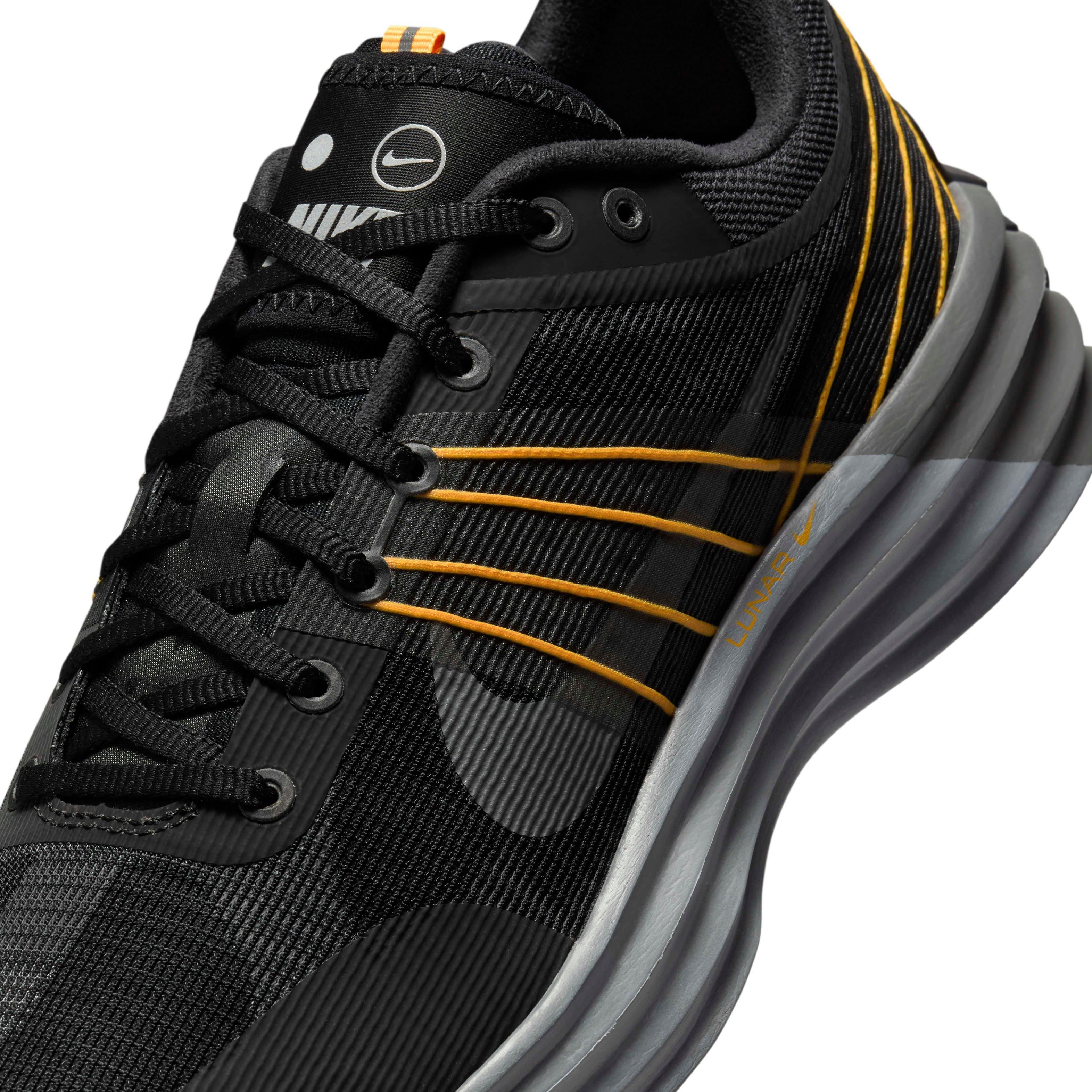 Nike Lunar Roam "Black/Smoke Grey/Laser Orange/Iron Grey" Men's Shoe - BLACK/GREY/ORANGE/GREY Thumbnail View 7