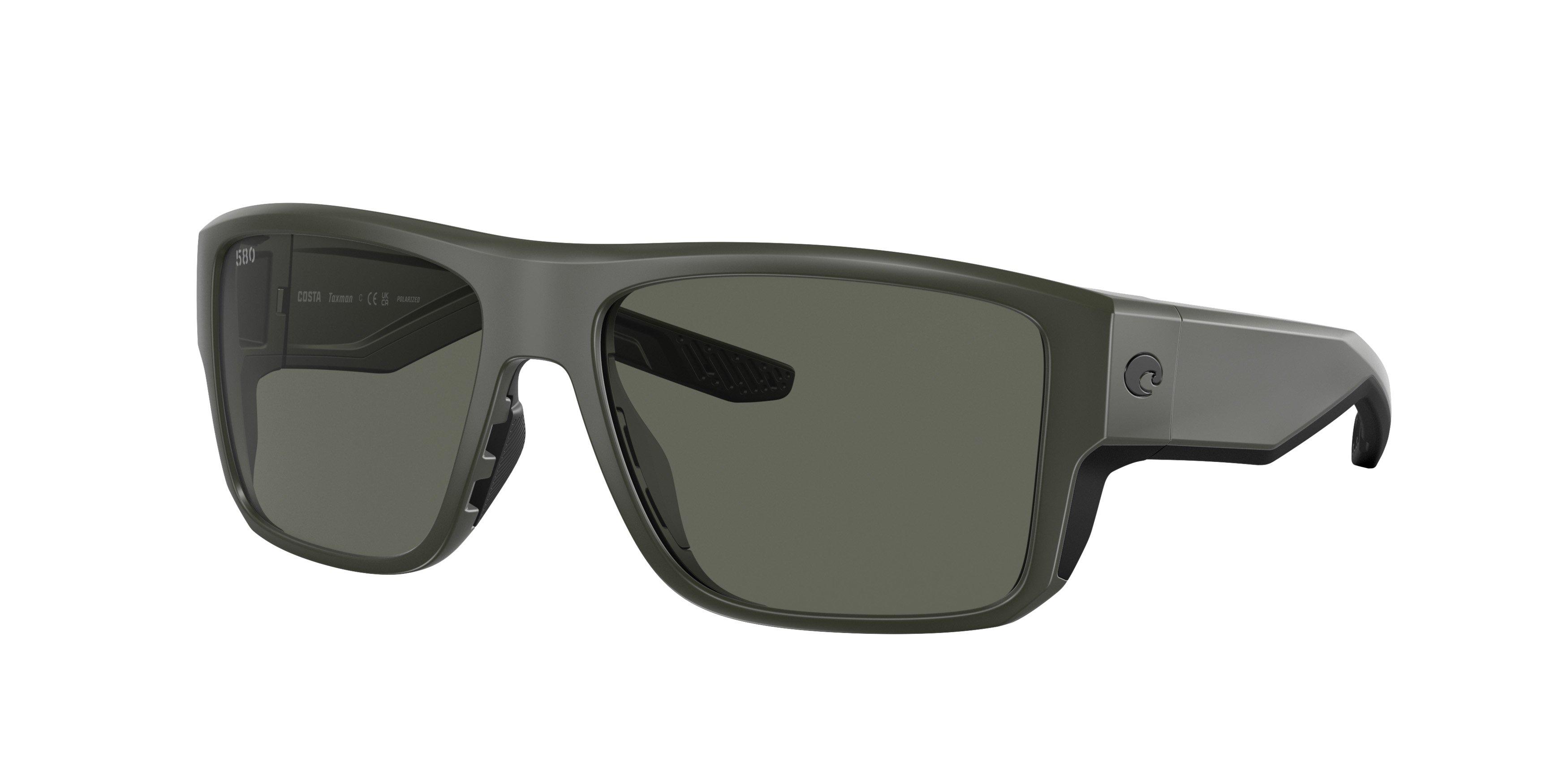 Costa Del Mar Taxman Polarized Sunglasses - GREEN/GREY Thumbnail View 1