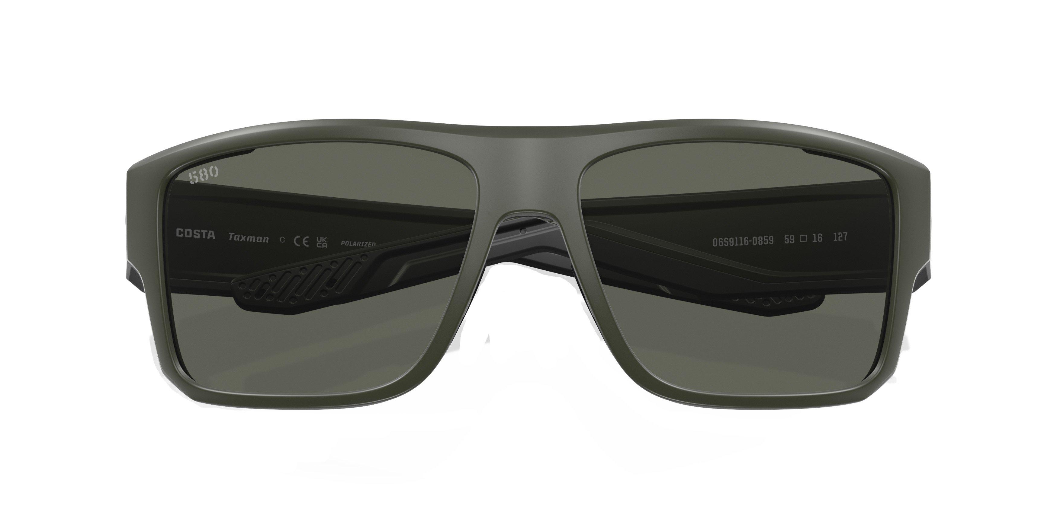 Costa Del Mar Taxman Polarized Sunglasses - GREEN/GREY Thumbnail View 7