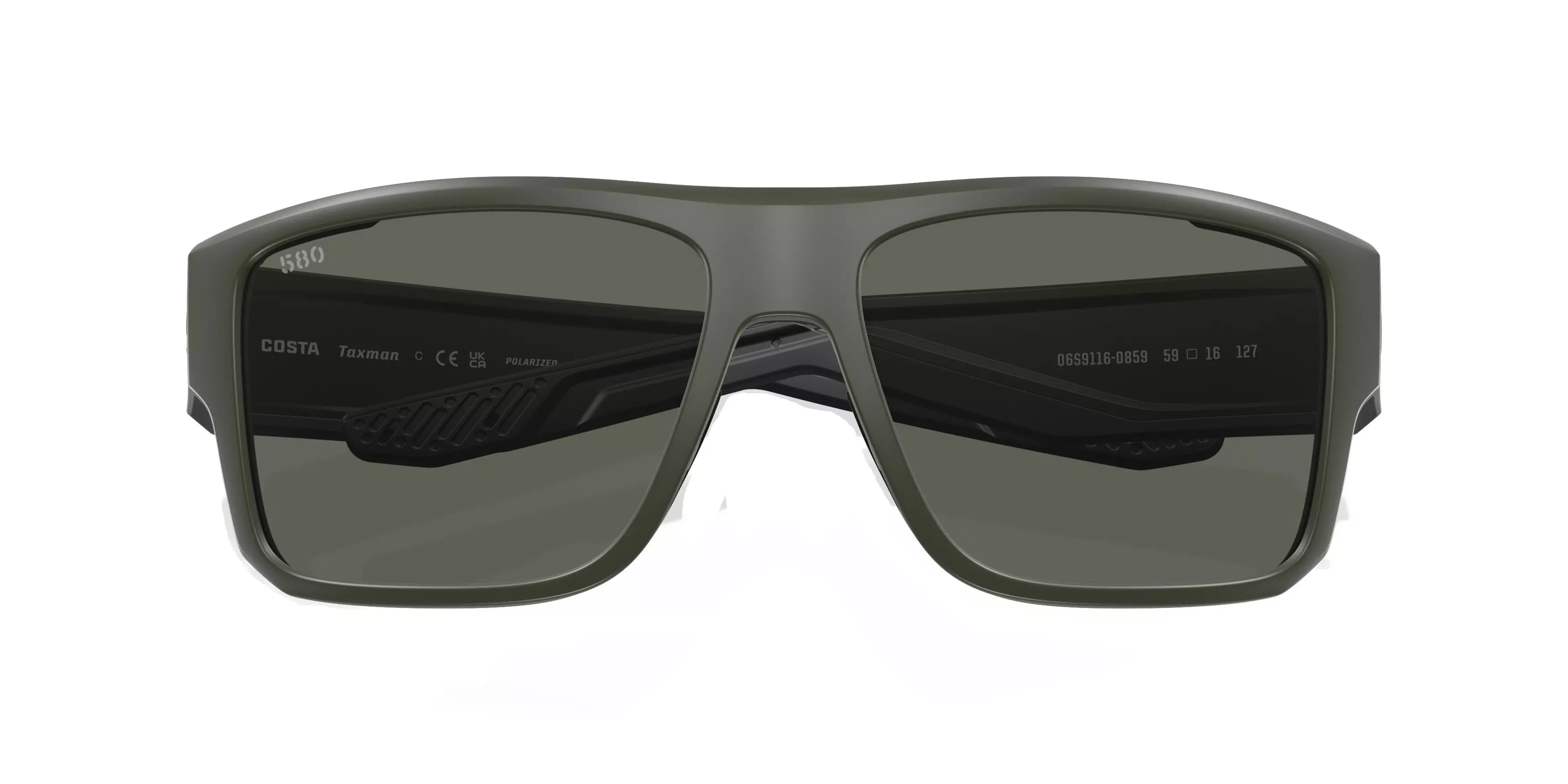 Costa Del Mar Taxman Polarized Sunglasses - GREEN/GREY